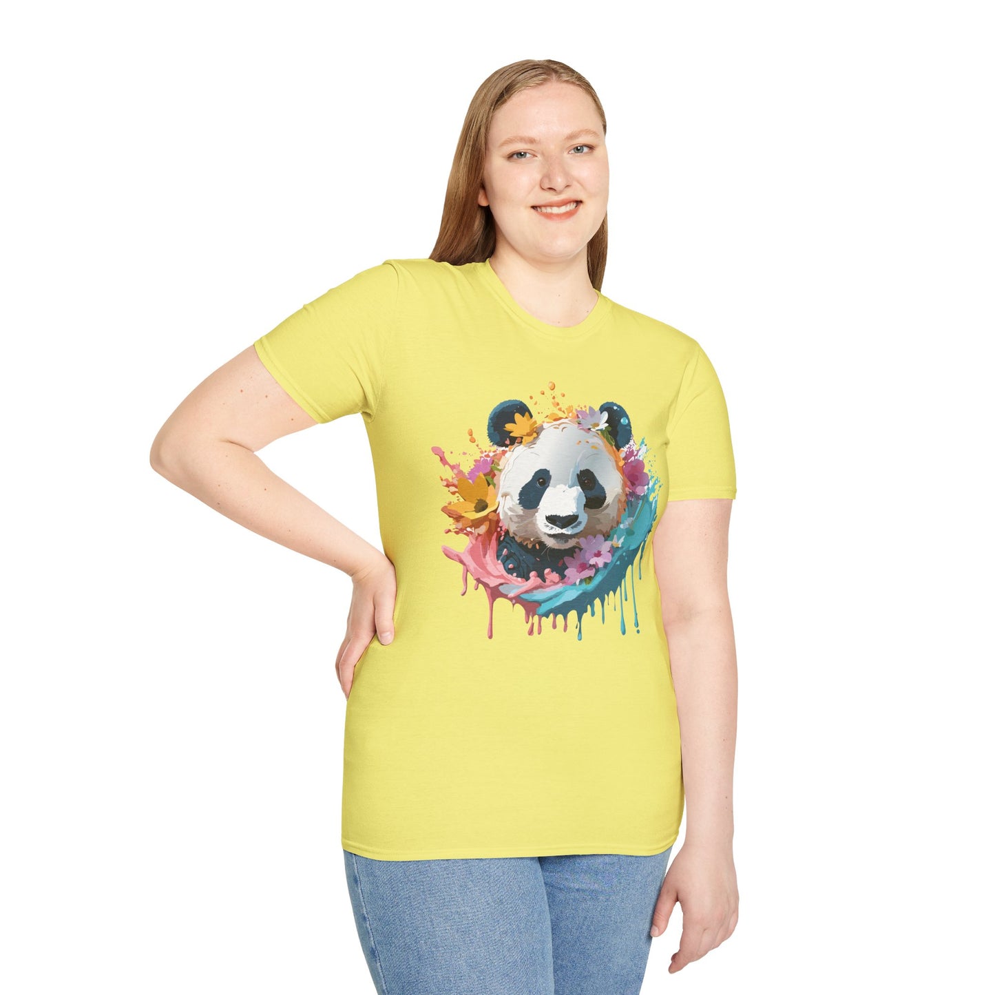 Panda Shirt, T Shirt with Panda, Animal Shirt, Tee Shirt with Animals
