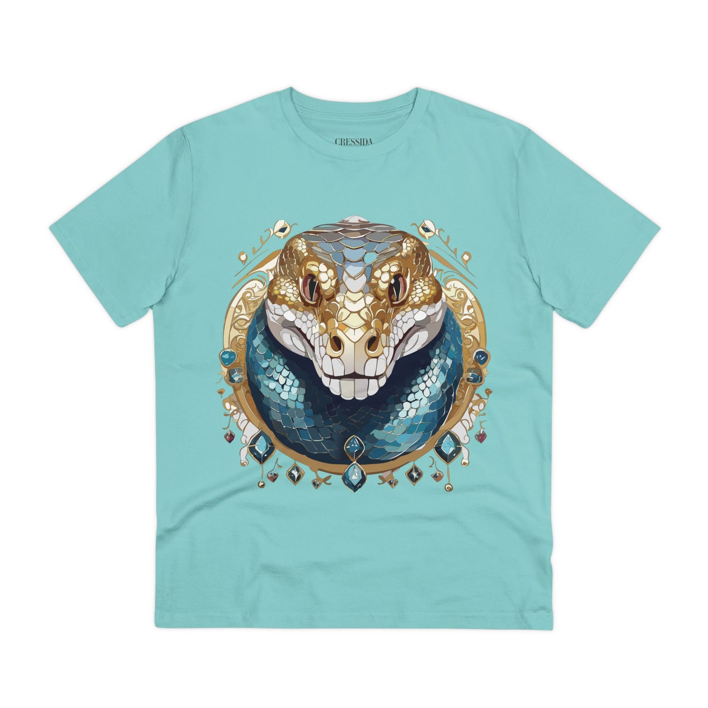 Organic T-shirt with Animals - Python