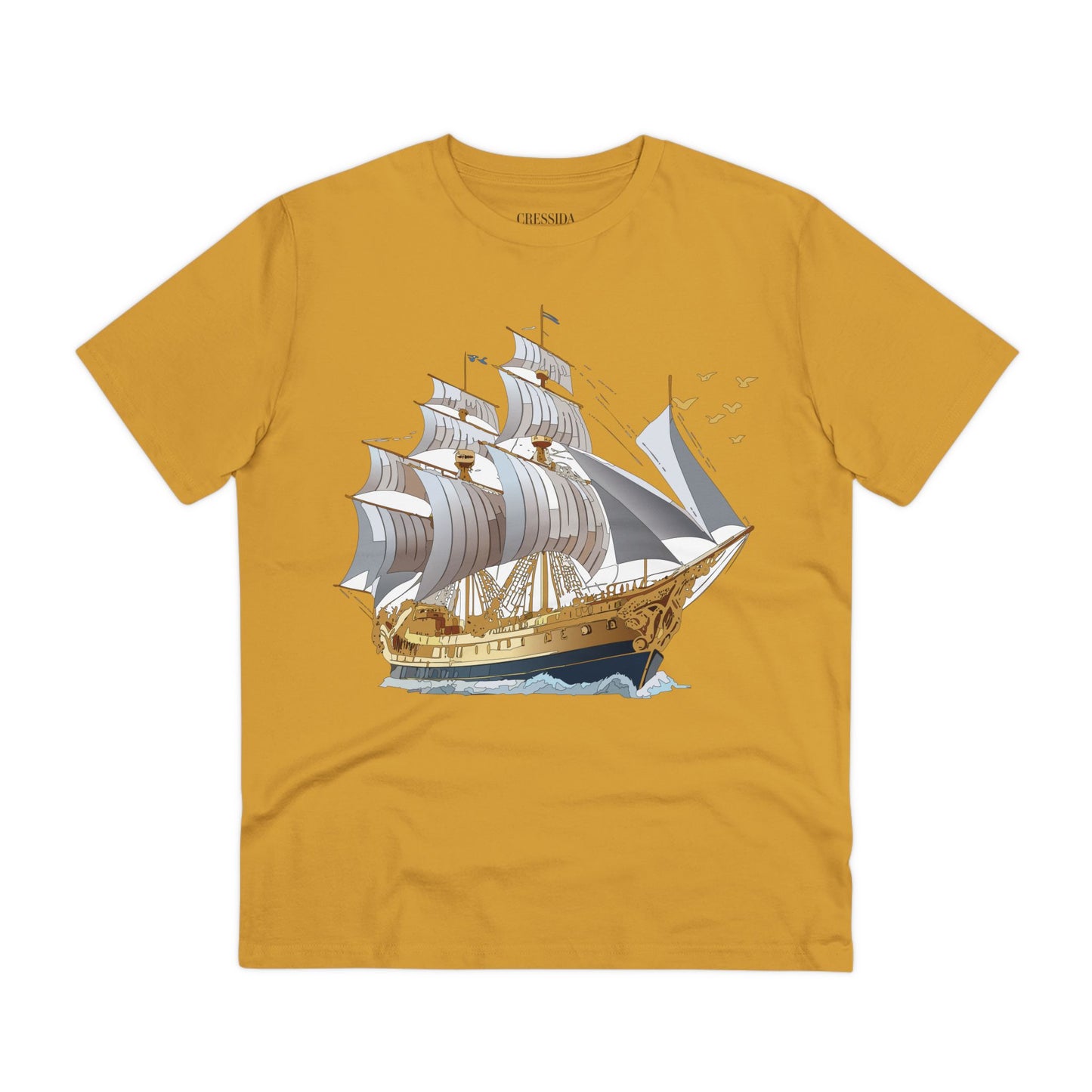 Organic T-shirt with Ship