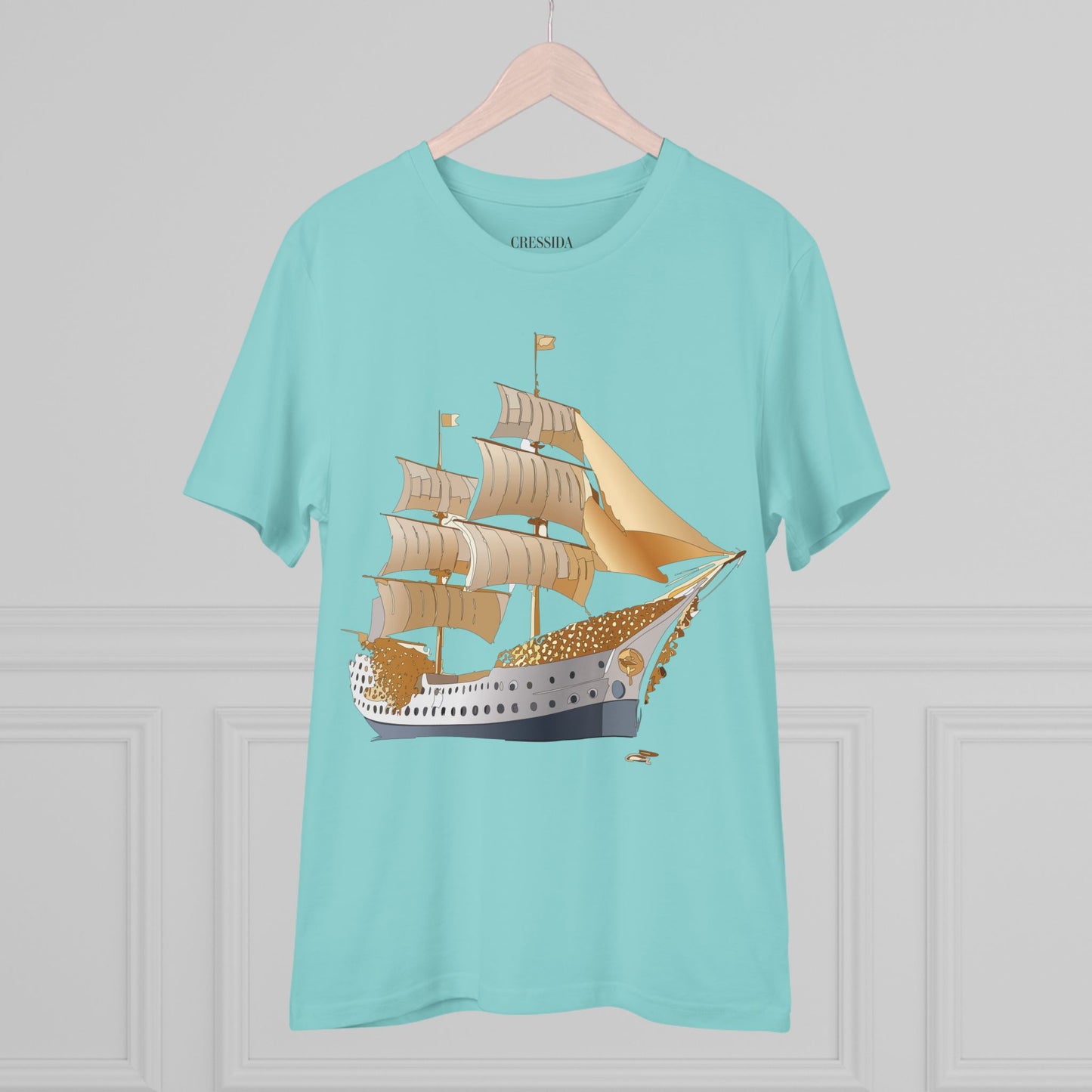 Organic T-shirt with Ship