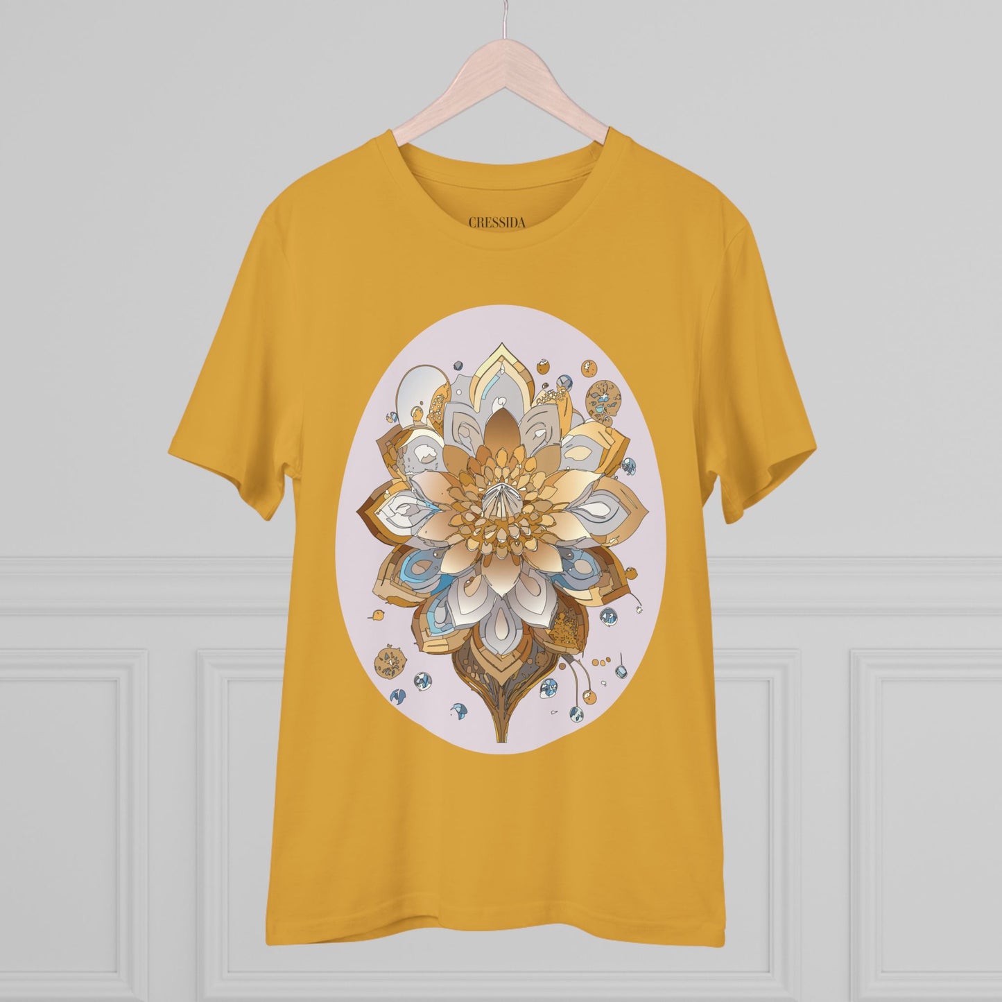 Organic T-shirt with Flower