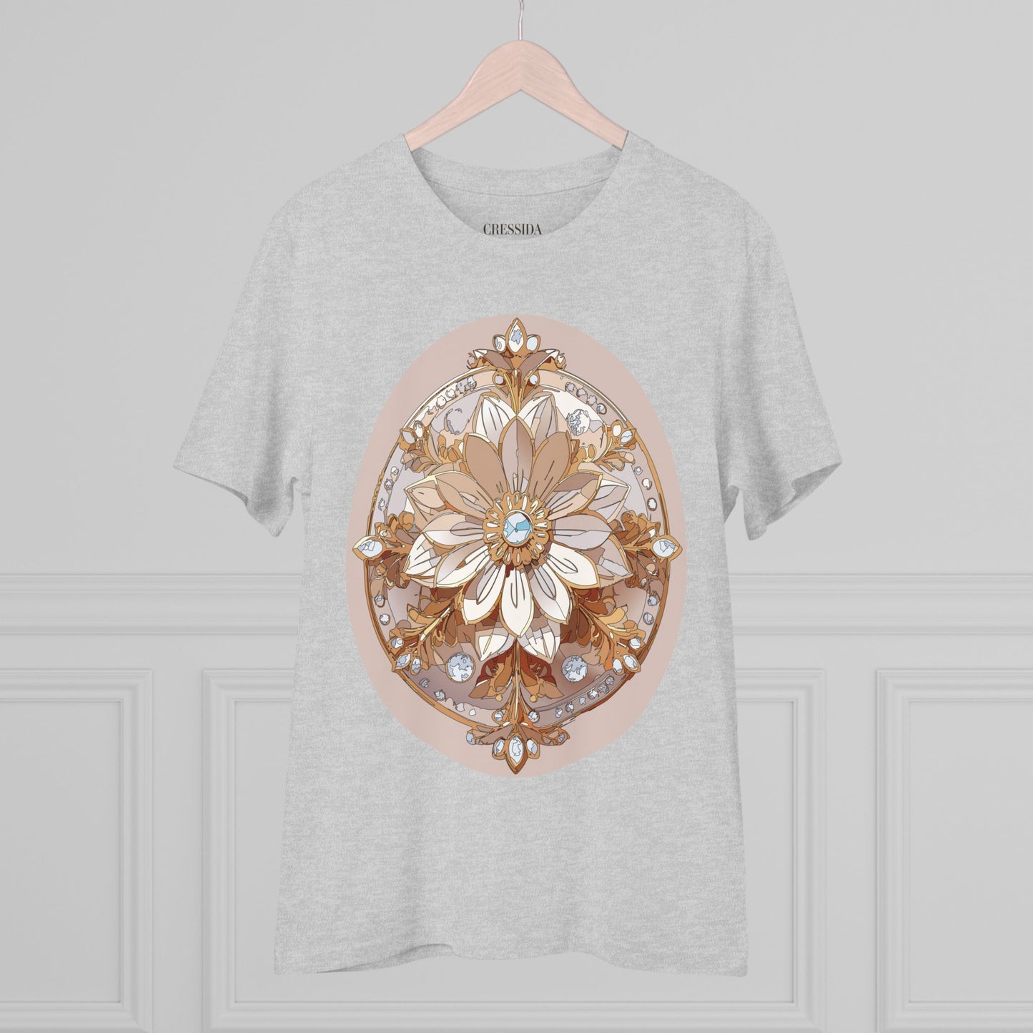 Organic T-shirt with Flower