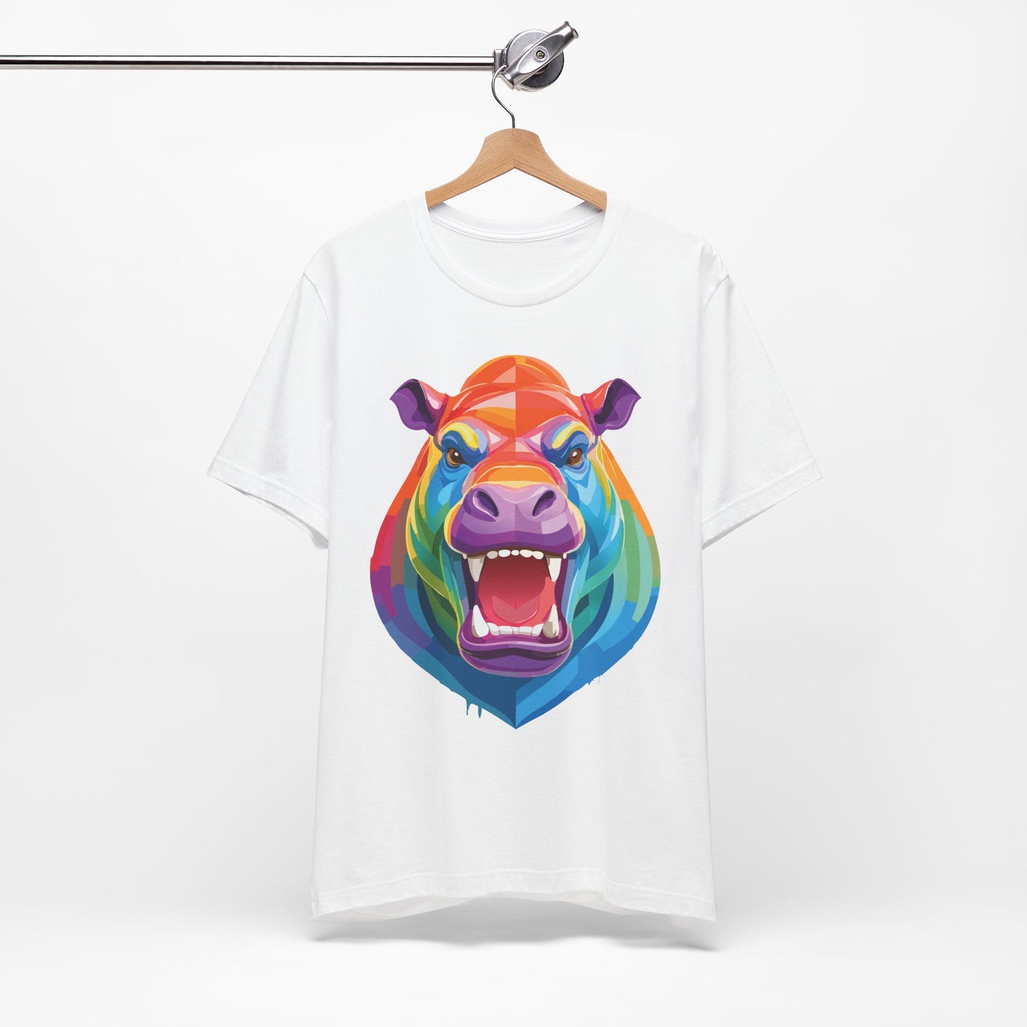 Unisex Animal Shirt, Tee Shirt with Animals, Art Design Tee Shirt, Wild Animals Shirt