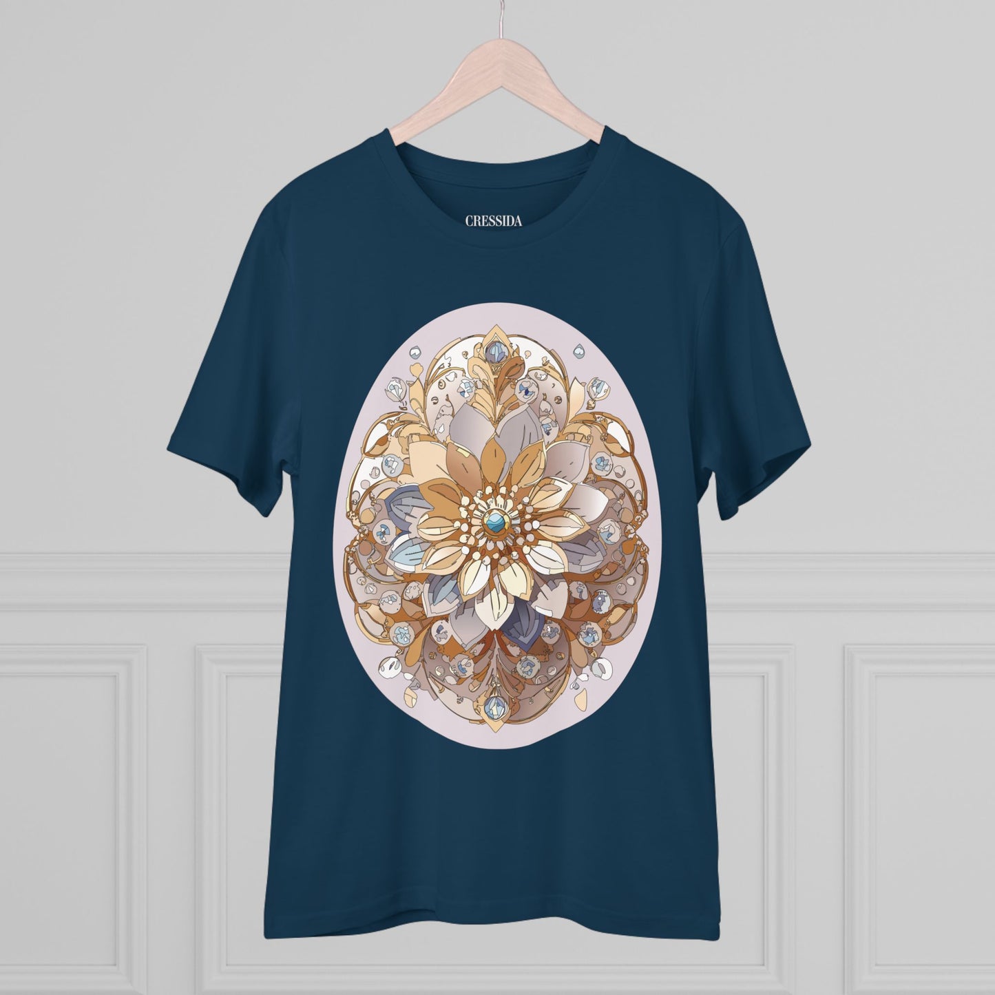 Organic T-shirt with Flower