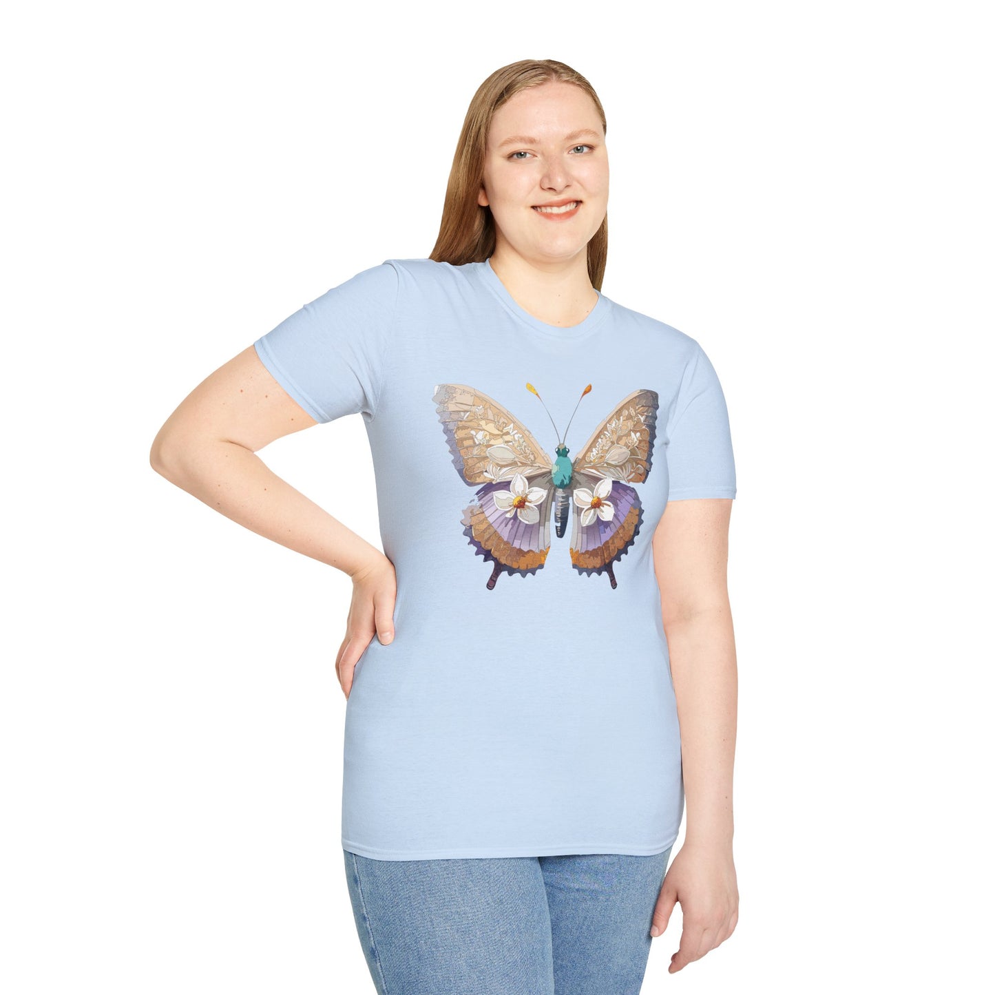 Butterfly Shirt, T Shirt with Butterfly, Monarch Shirt