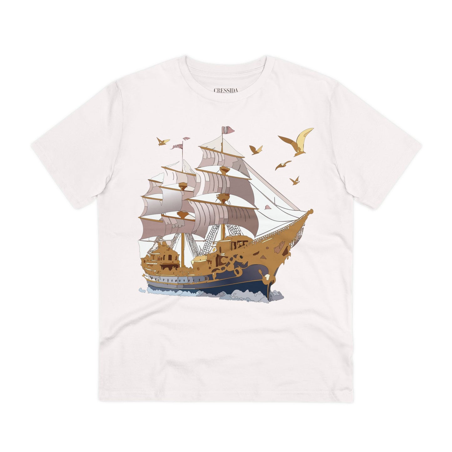 Organic T-shirt with Ship