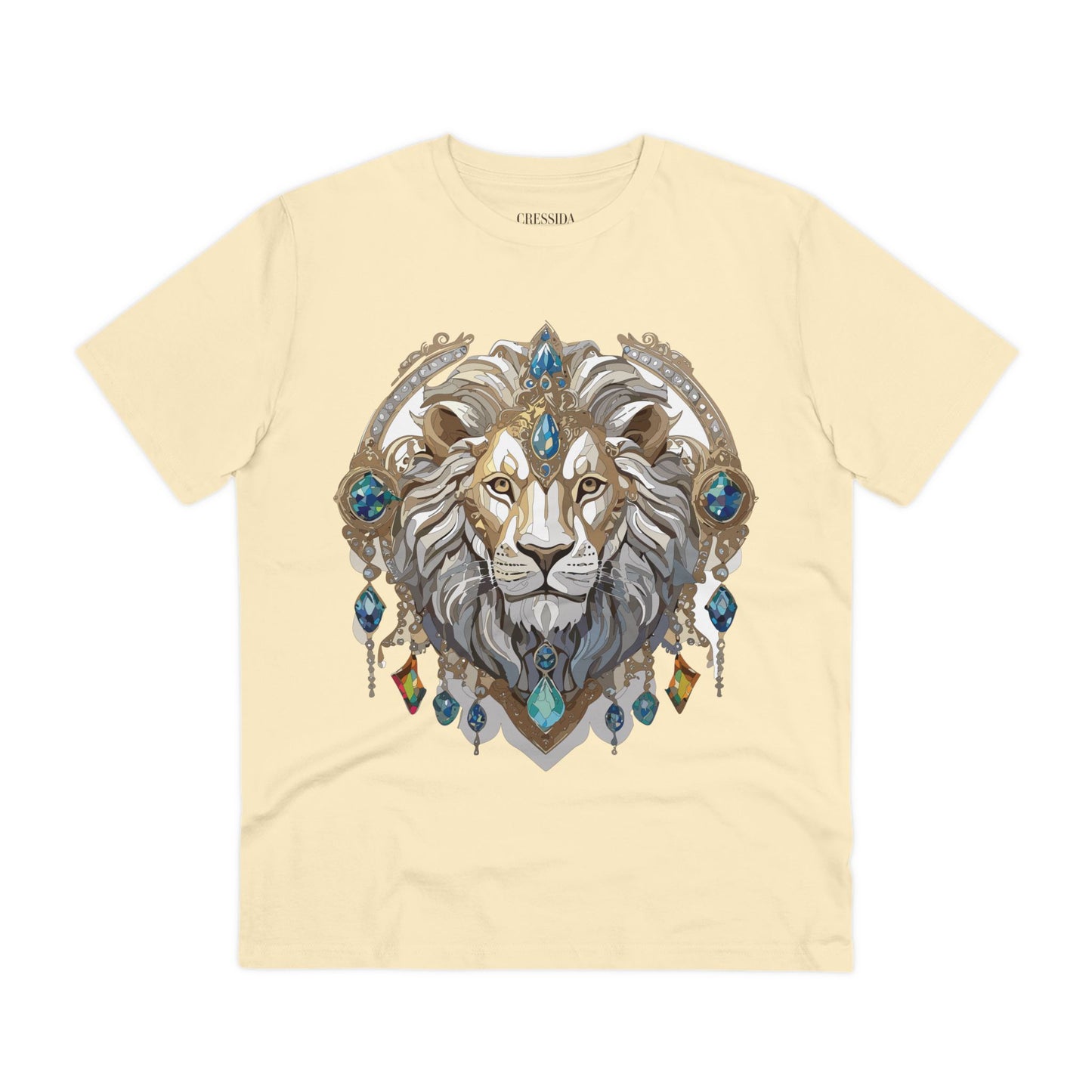 Organic T-shirt with Animals - Lion