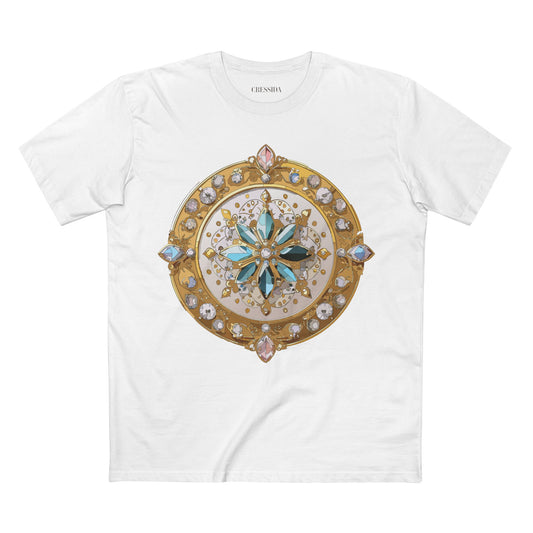 Medallion Shirt, Shirt with Medallion, Tee Shirt with Medal