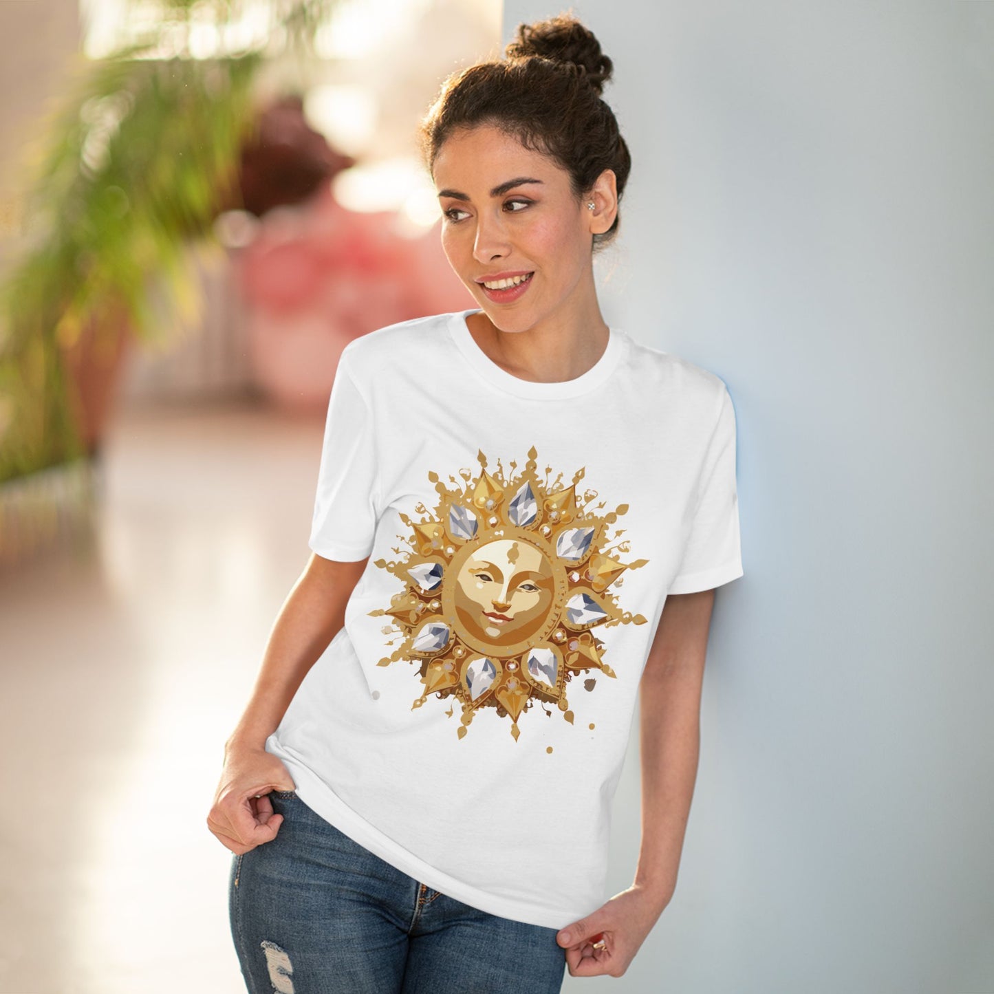 Organic T-shirt with Sun