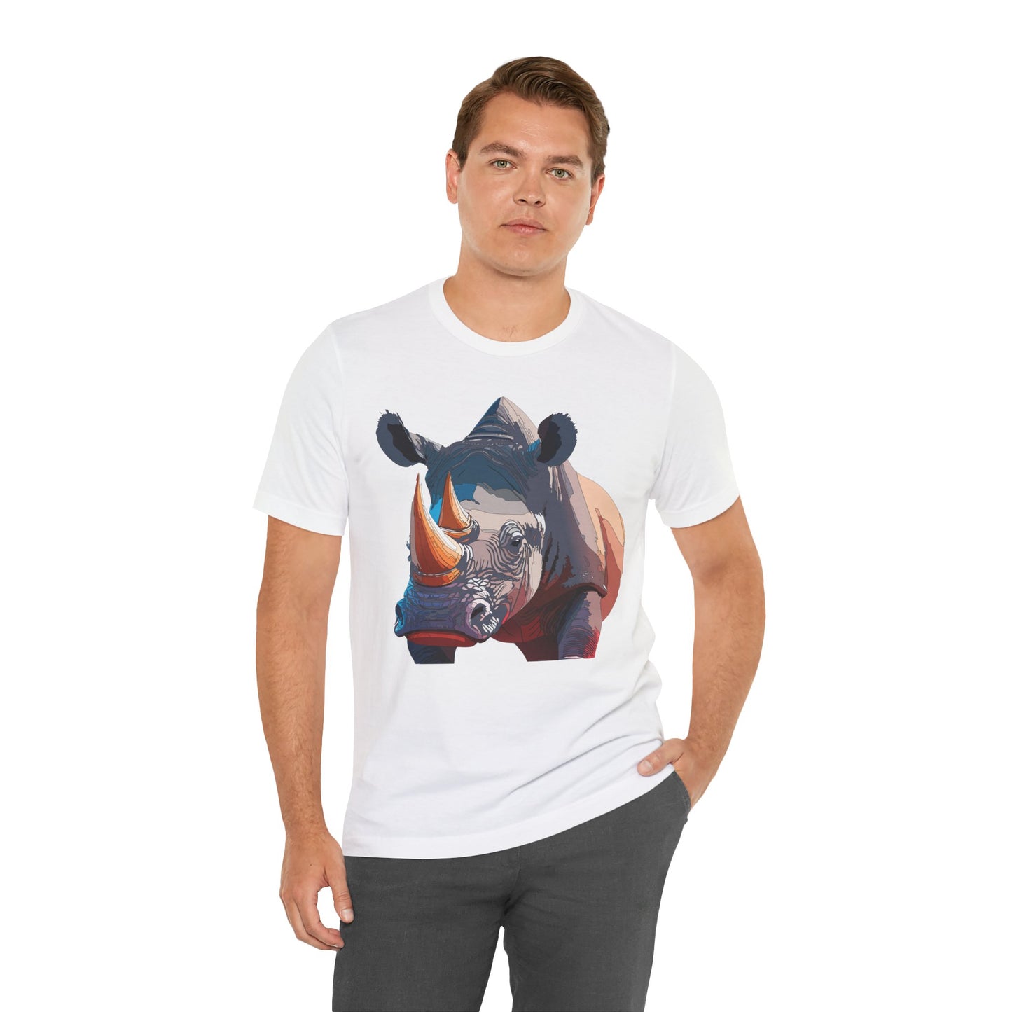 Unisex Animal Shirt, Tee Shirt with Animals, Art Design Tee Shirt, Wild Animals Shirt