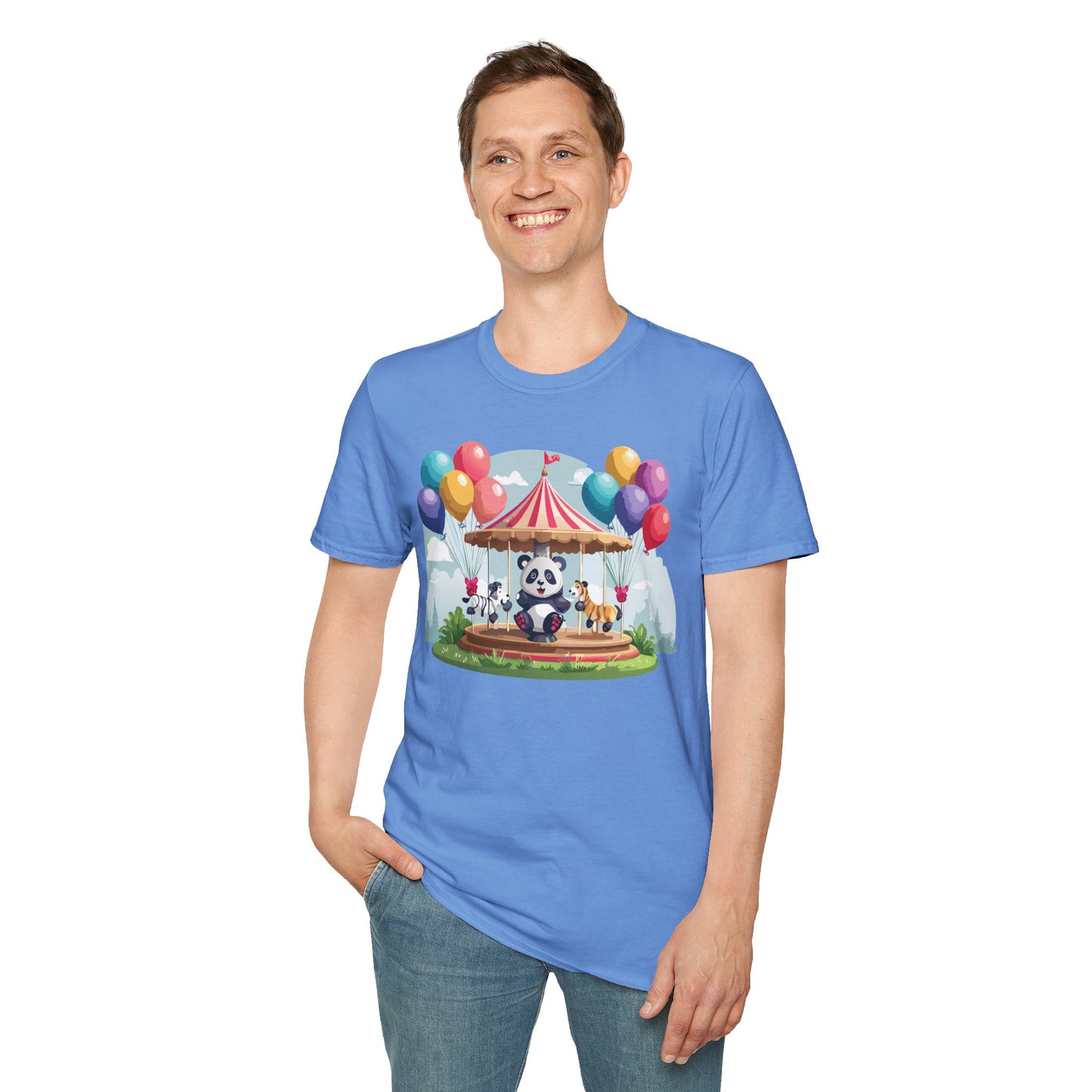 Panda Shirt, T Shirt with Panda, Animal Shirt, Tee Shirt with Animals