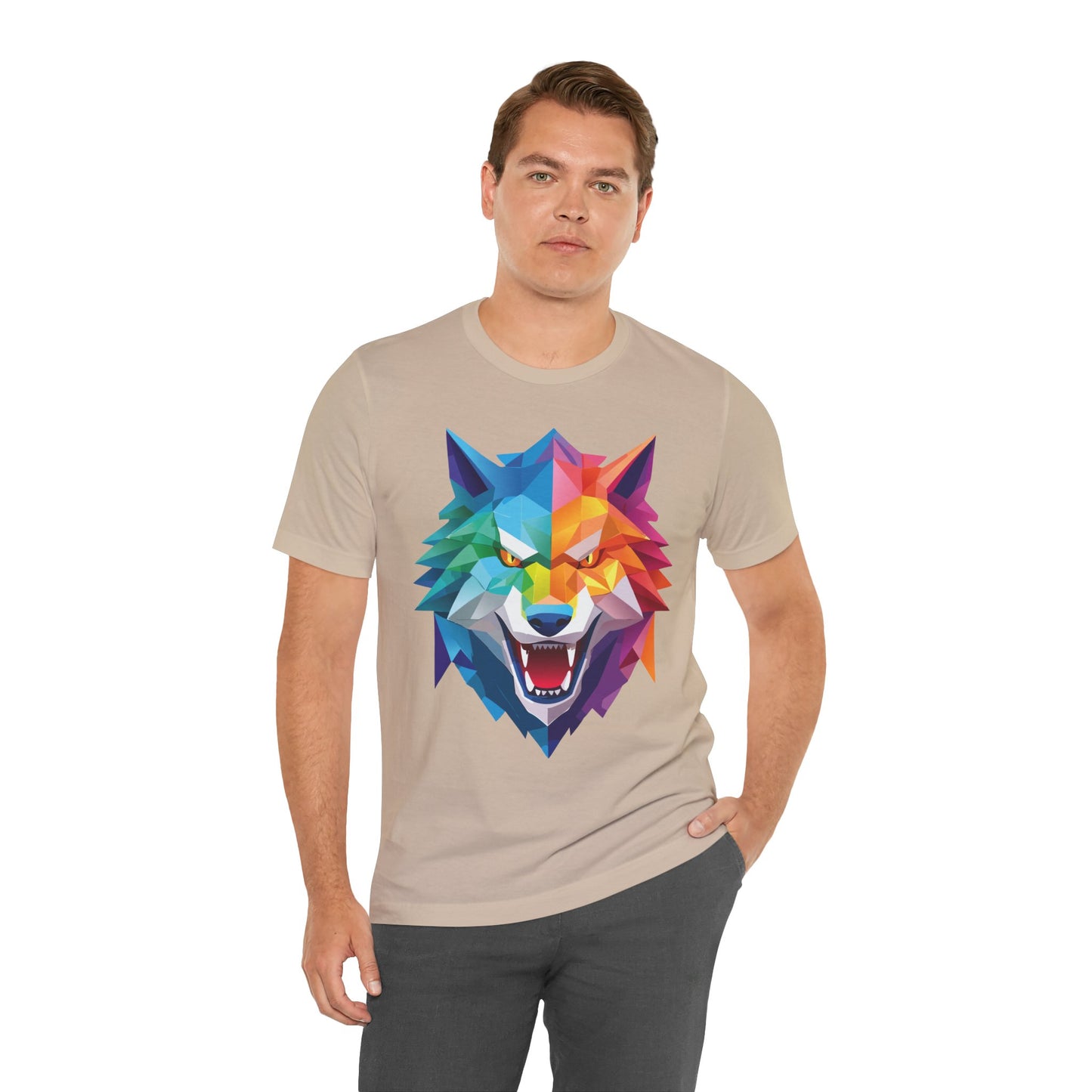 Unisex Animal Shirt, Tee Shirt with Animals, Art Design Tee Shirt, Wild Animals Shirt