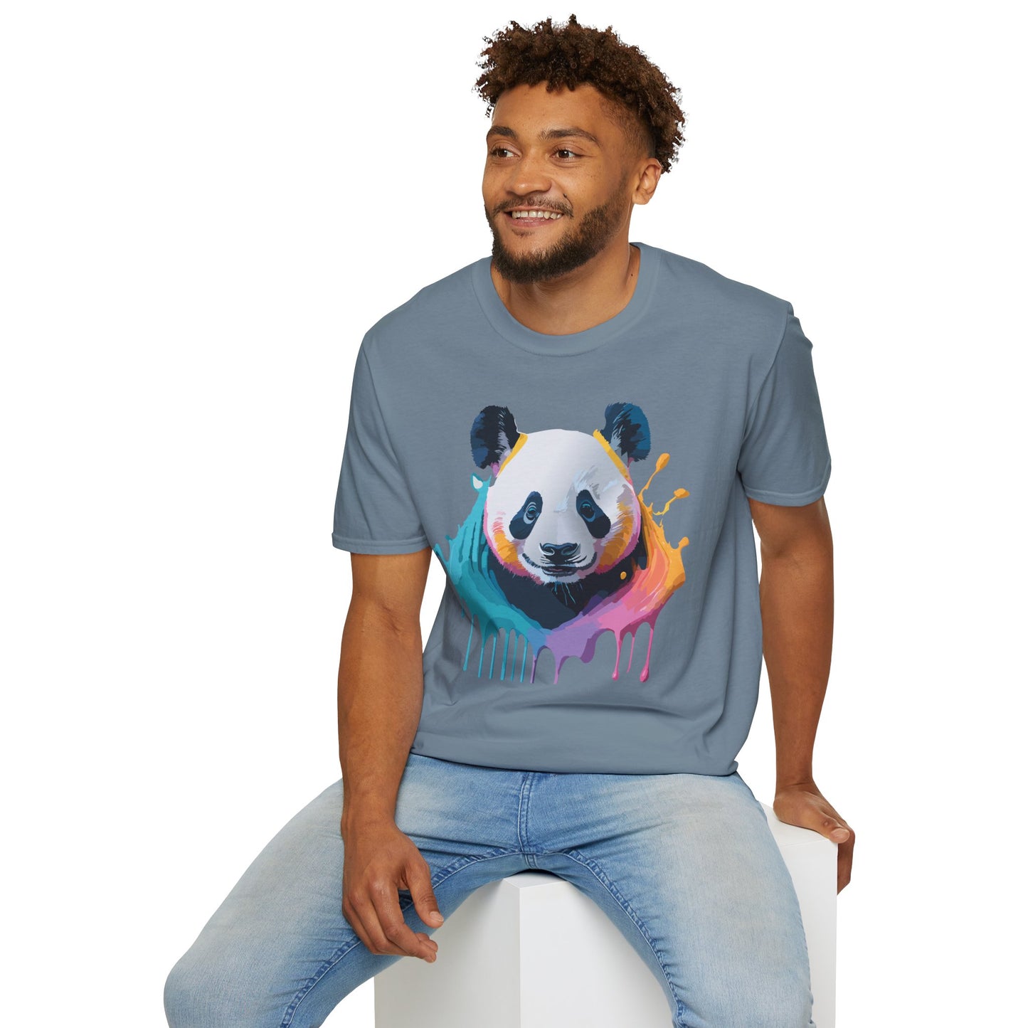 Panda Shirt, T Shirt with Panda, Animal Shirt, Tee Shirt with Animals