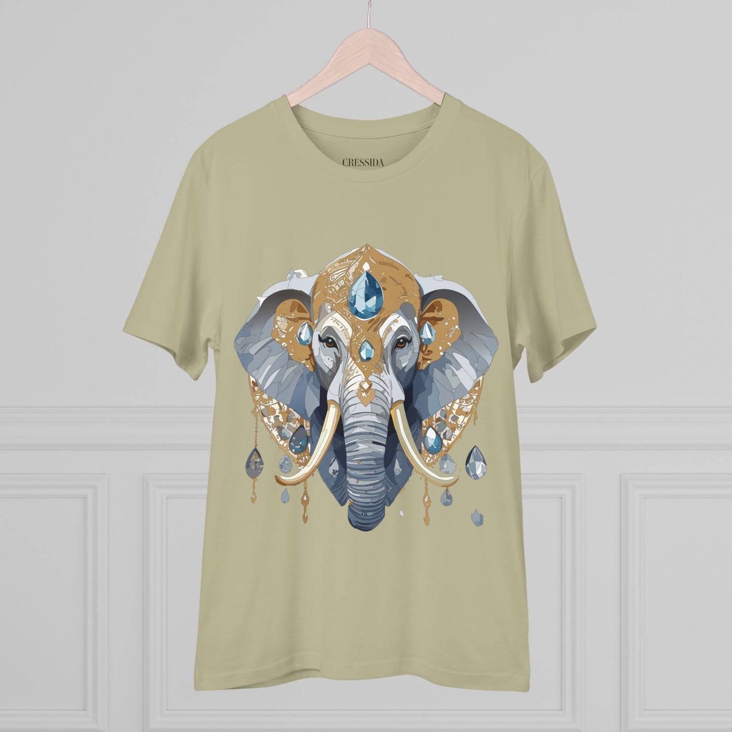 Organic T-shirt with Animals - Elephant