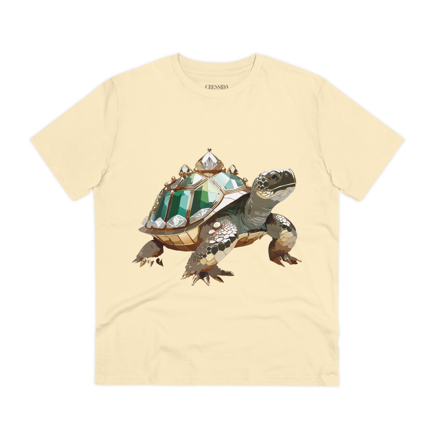 Organic T-shirt with Animals - Turtle