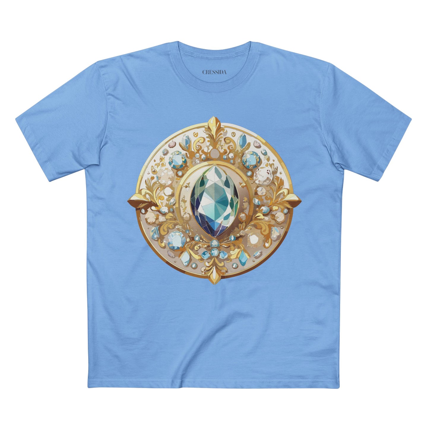 Medallion Shirt, Shirt with Medallion, Tee Shirt with Medal