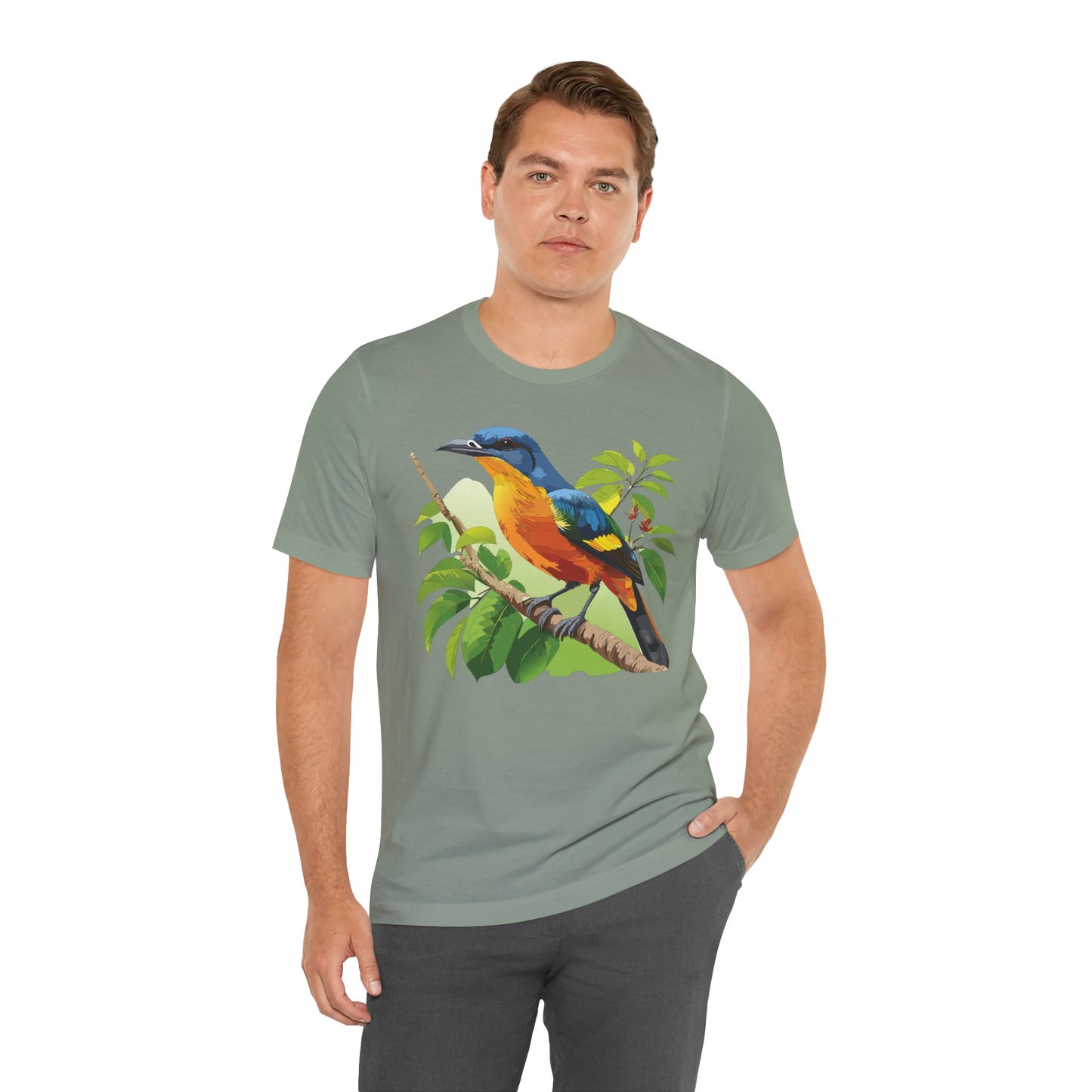 Unisex Animal Shirt, Tee Shirt with Animals, Art Design Tee Shirt, Wild Animals Shirt