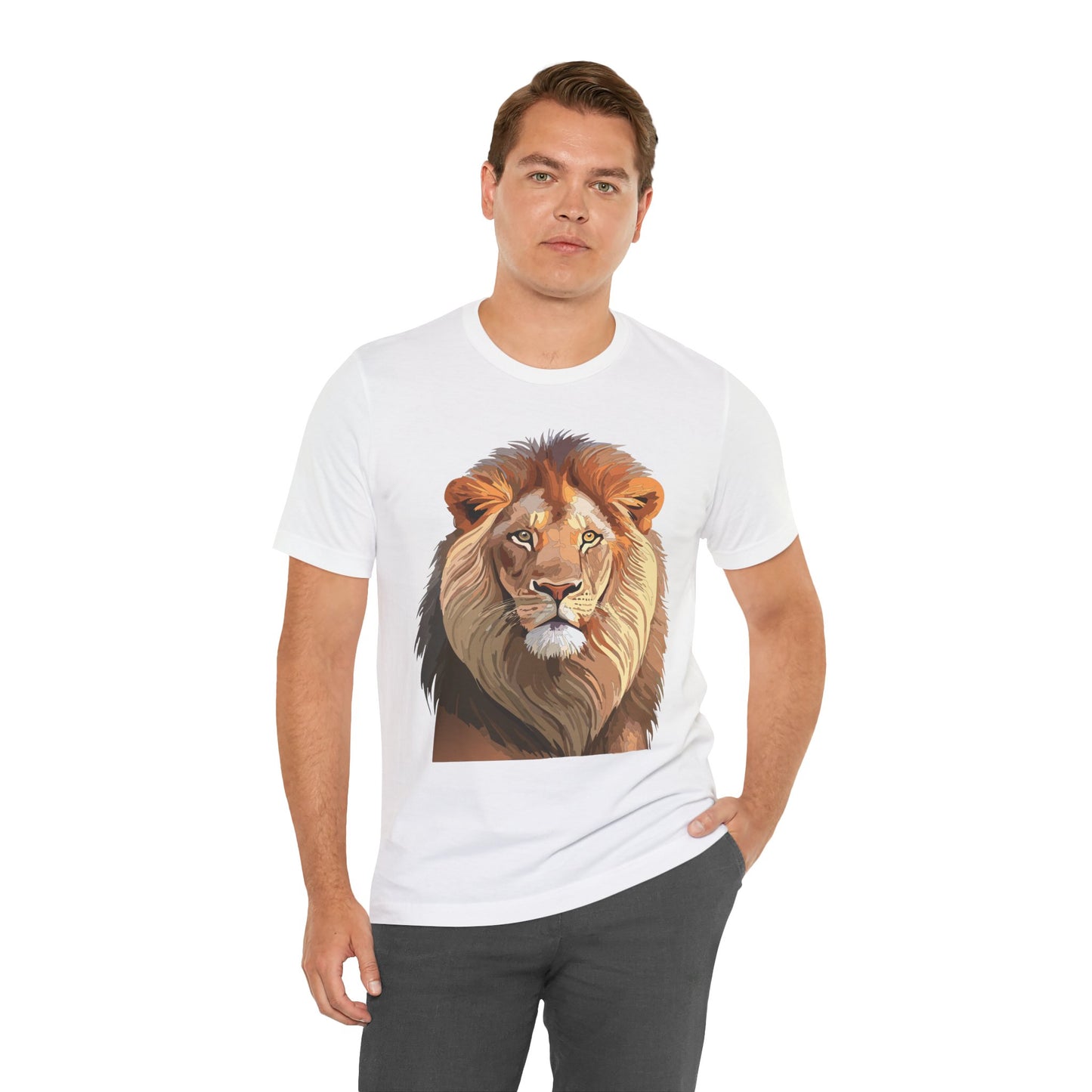 Unisex Animal Shirt, Tee Shirt with Animals, Art Design Tee Shirt, Wild Animals Shirt