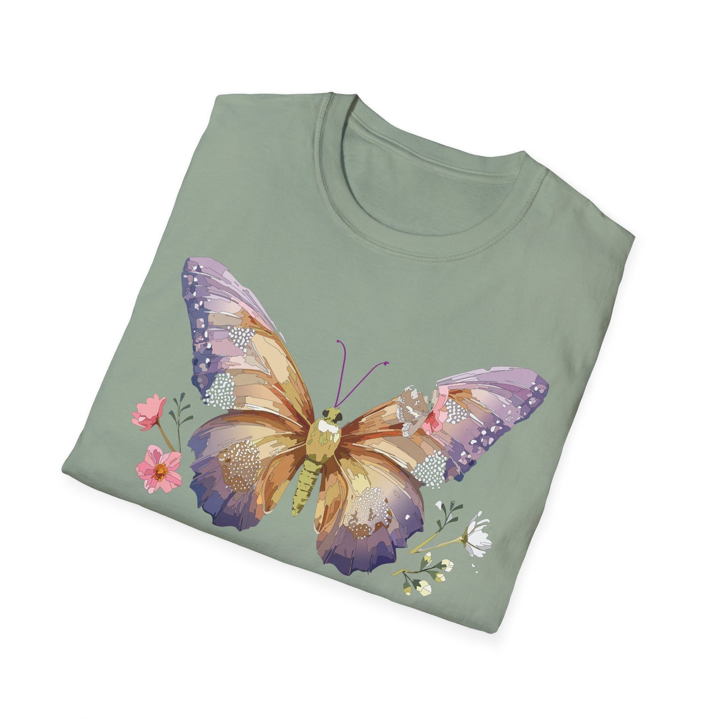 Butterfly Shirt, T Shirt with Butterfly, Monarch Shirt