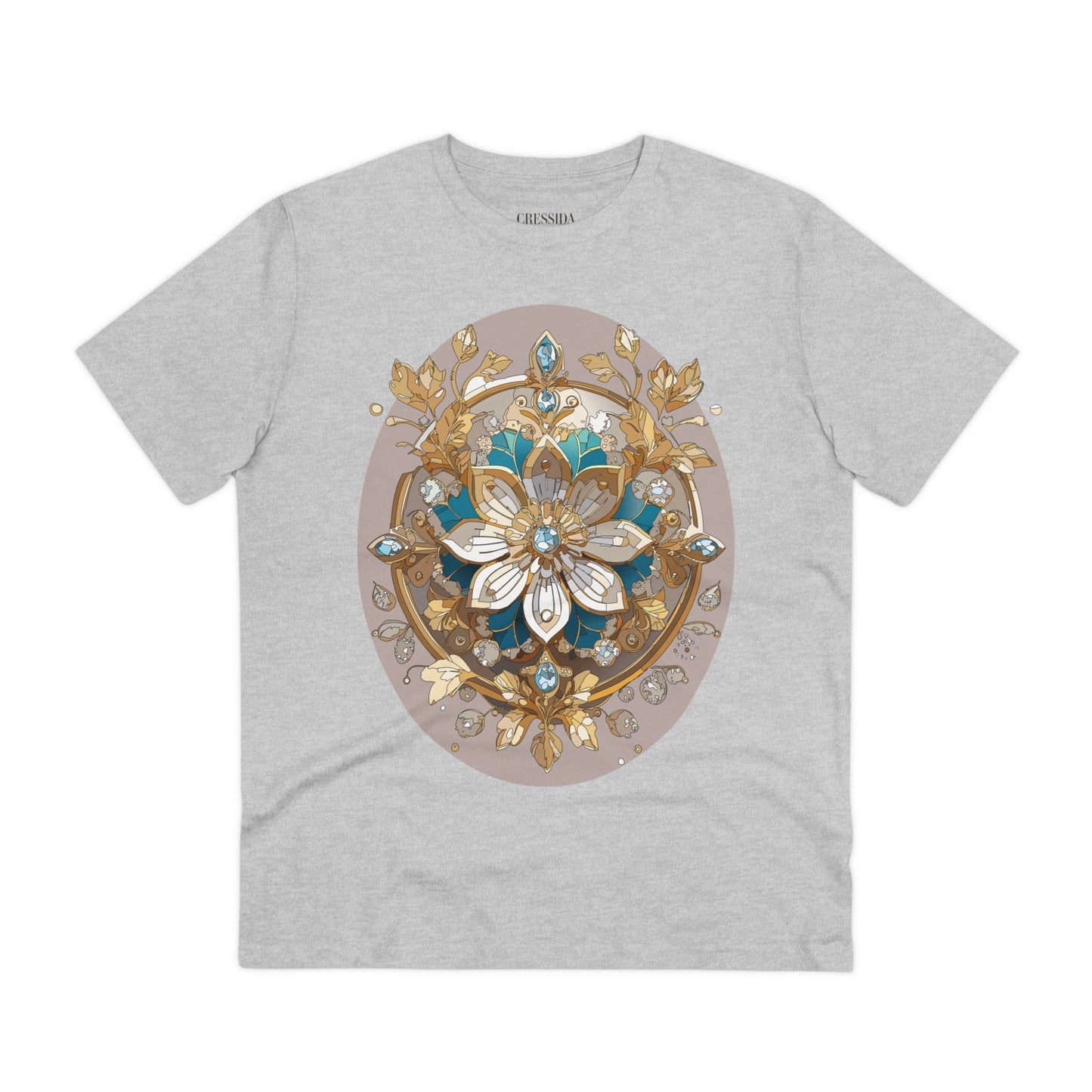 Organic T-shirt with Flower