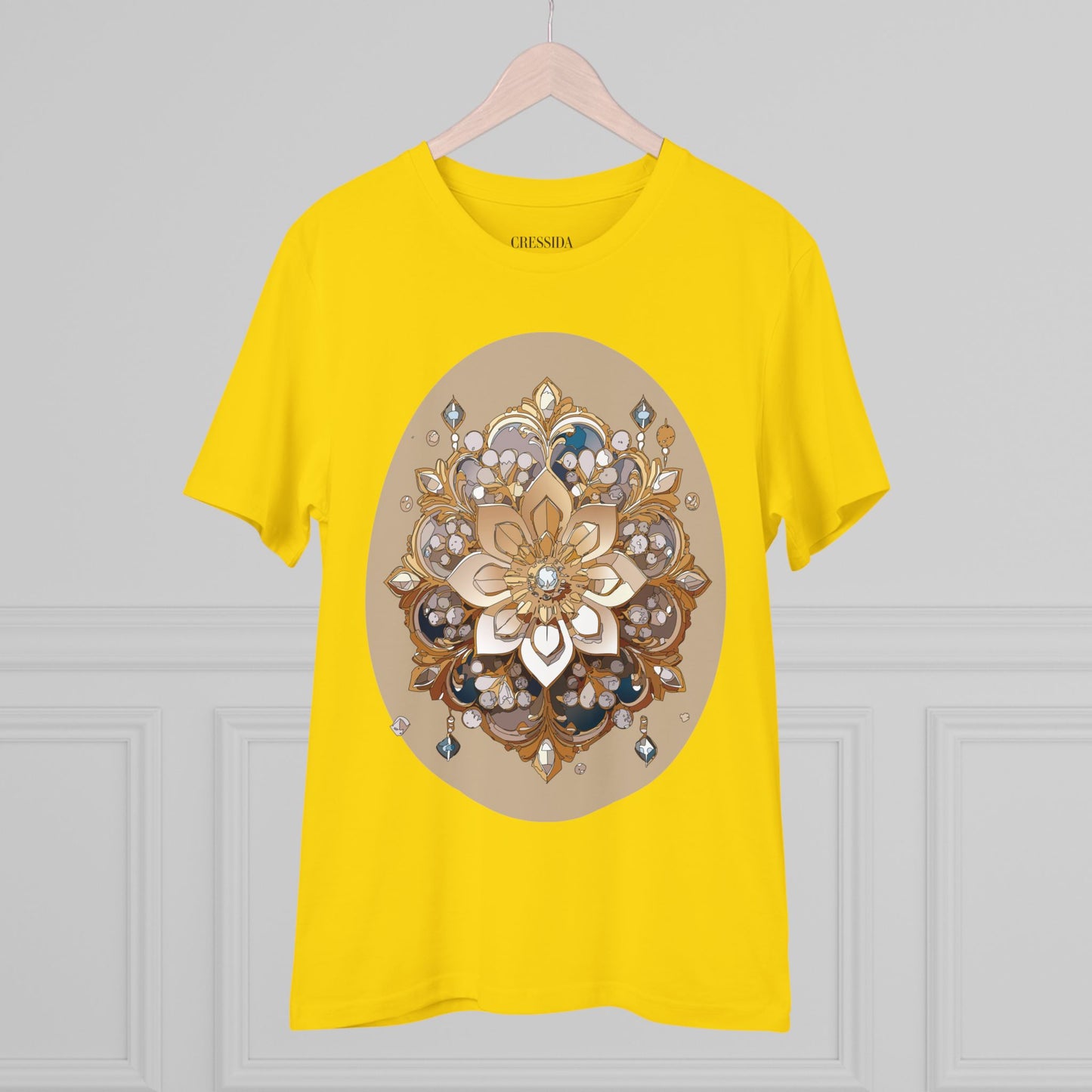 Organic T-shirt with Flower