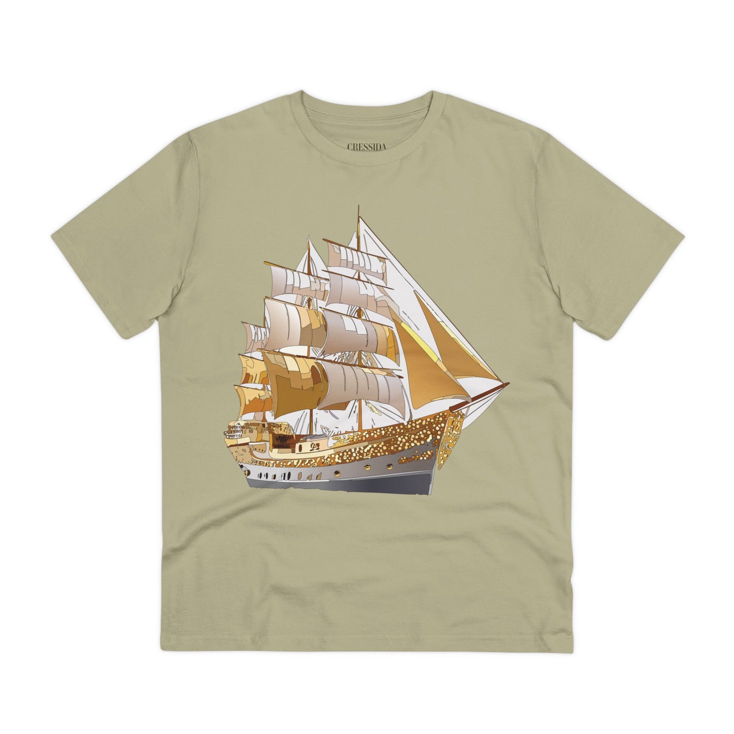 Organic T-shirt with Ship