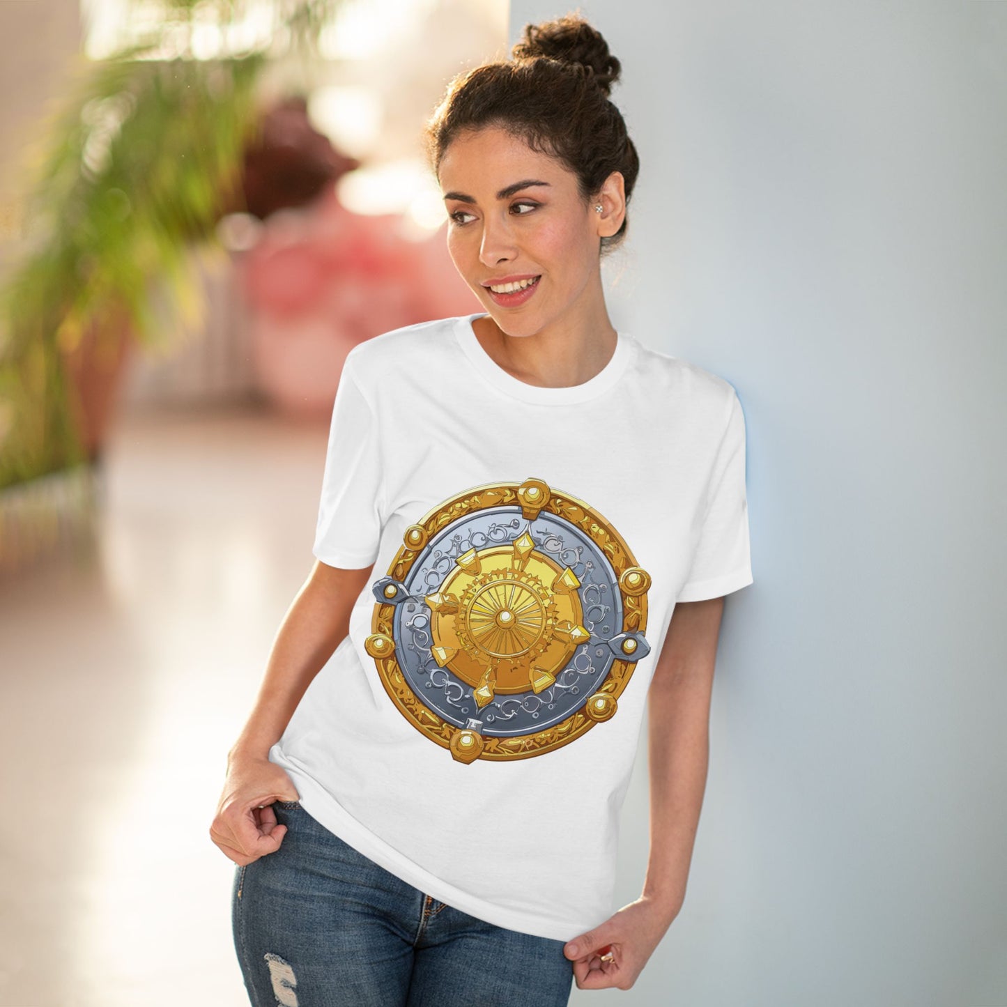 Organic T-shirt with Coin