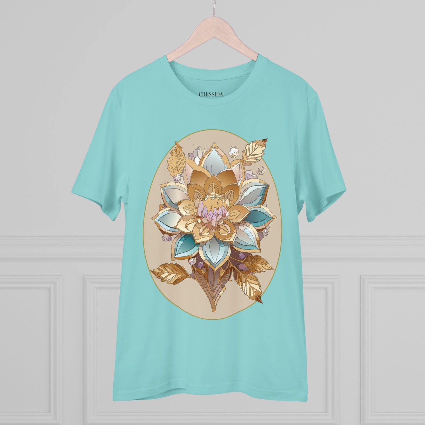 T-shirt bio avec fleur