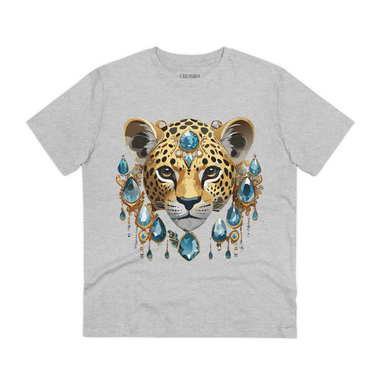 Organic T-shirt with Animals - Cheetah