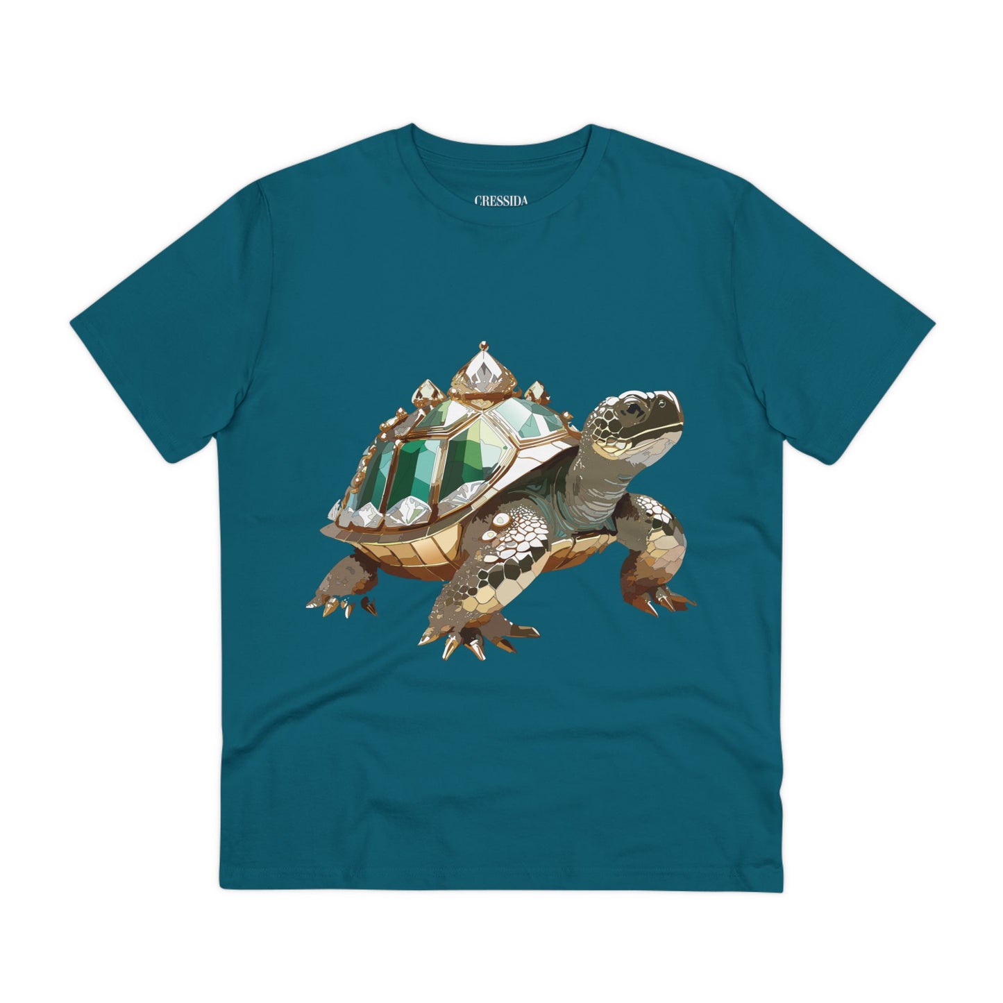 Organic T-shirt with Animals - Turtle