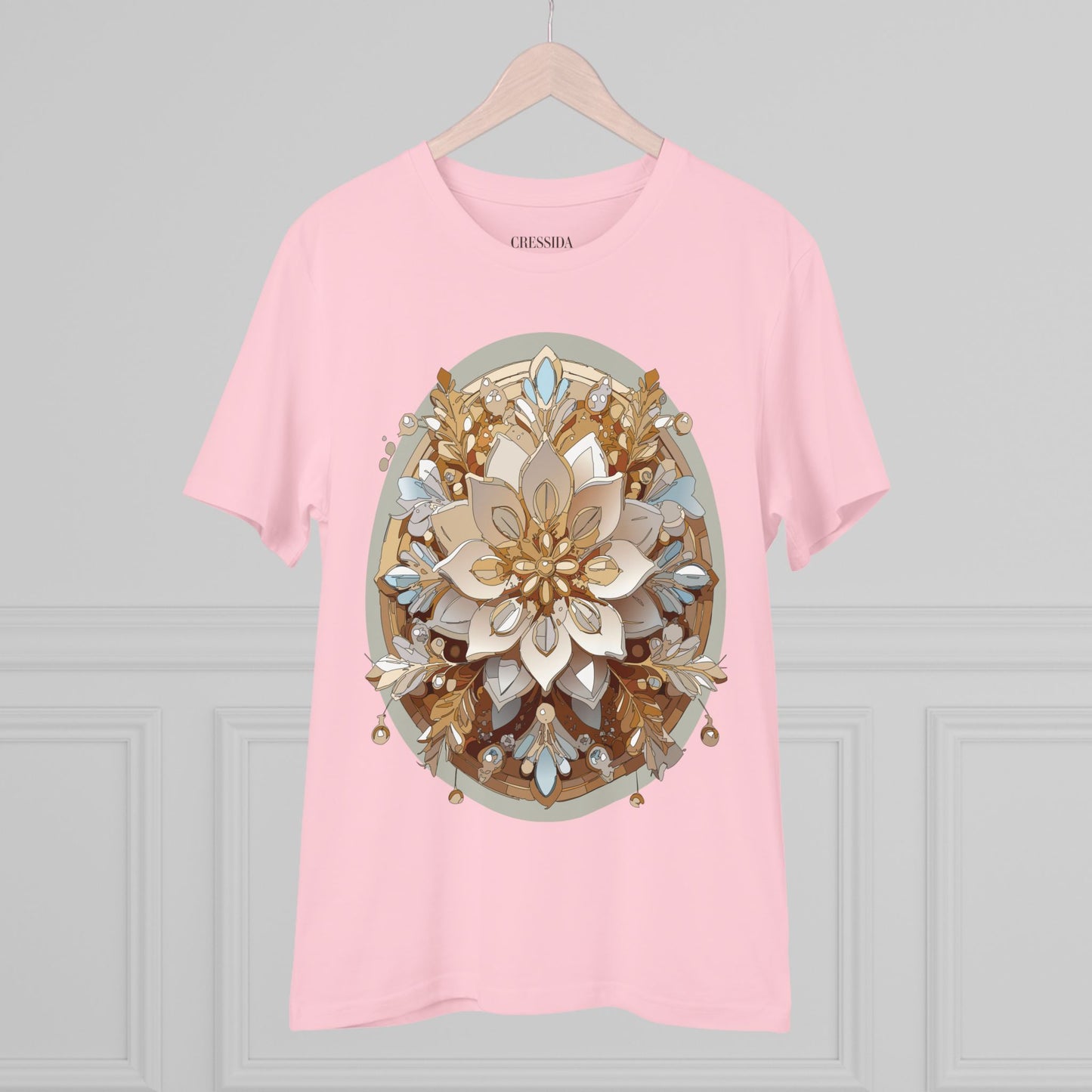 Organic T-shirt with Flower