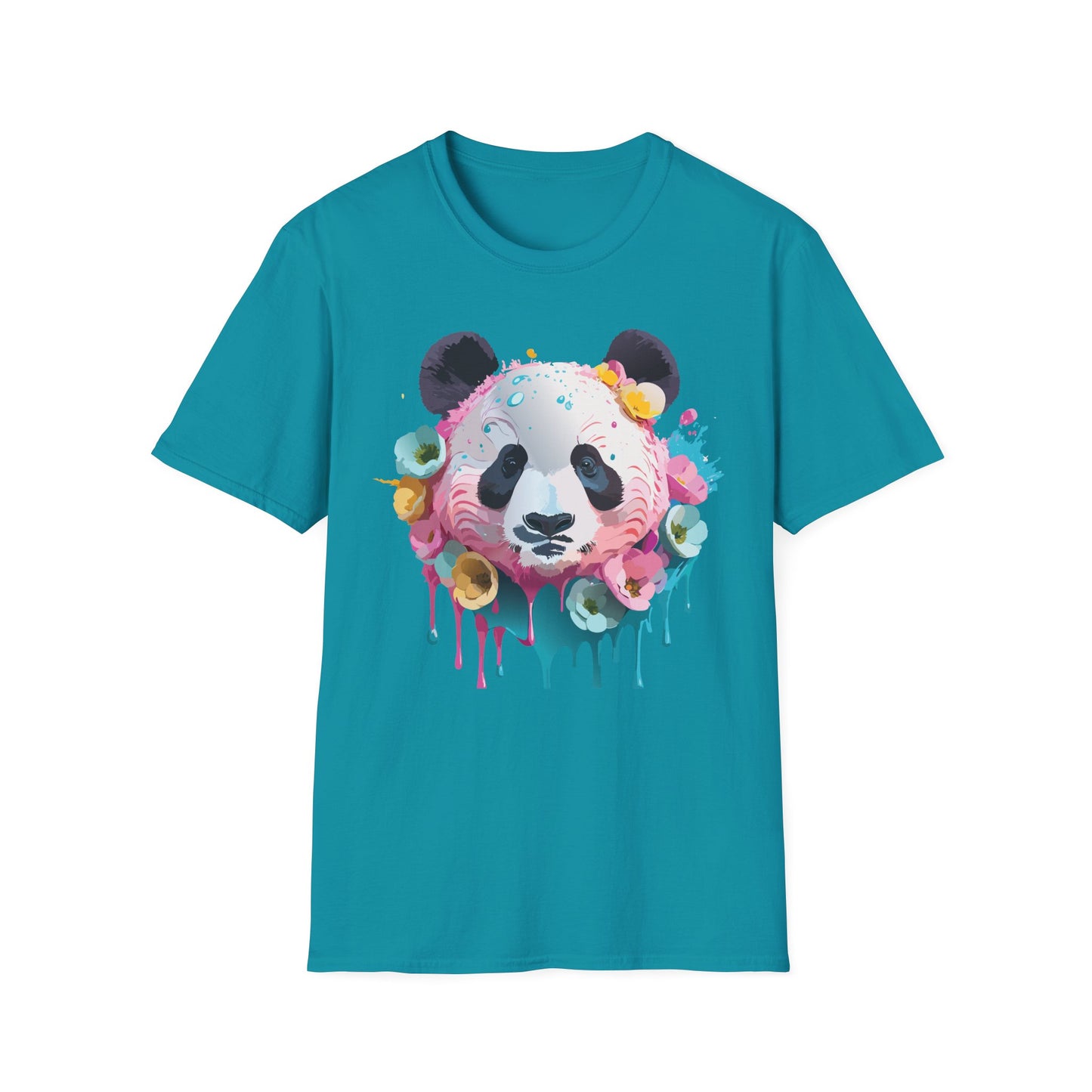 Panda Shirt, T Shirt with Panda, Animal Shirt, Tee Shirt with Animals
