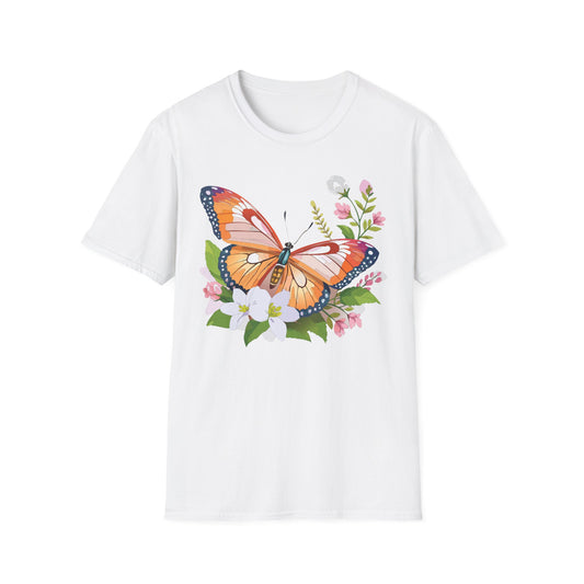 Butterfly Shirt, T Shirt with Butterfly, Monarch Shirt