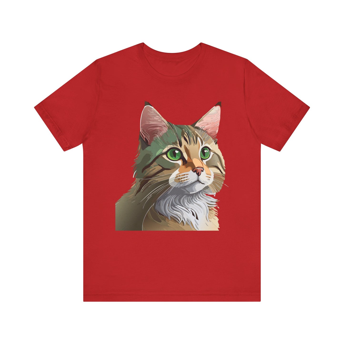 Unisex Animal Shirt, Tee Shirt with Animals, Art Design Tee Shirt, Wild Animals Shirt