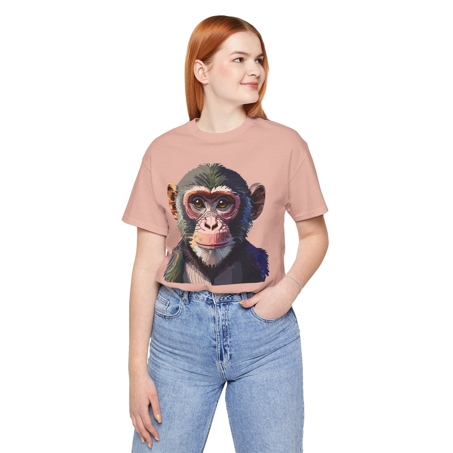 Unisex Animal Shirt, Tee Shirt with Animals, Art Design Tee Shirt, Wild Animals Shirt