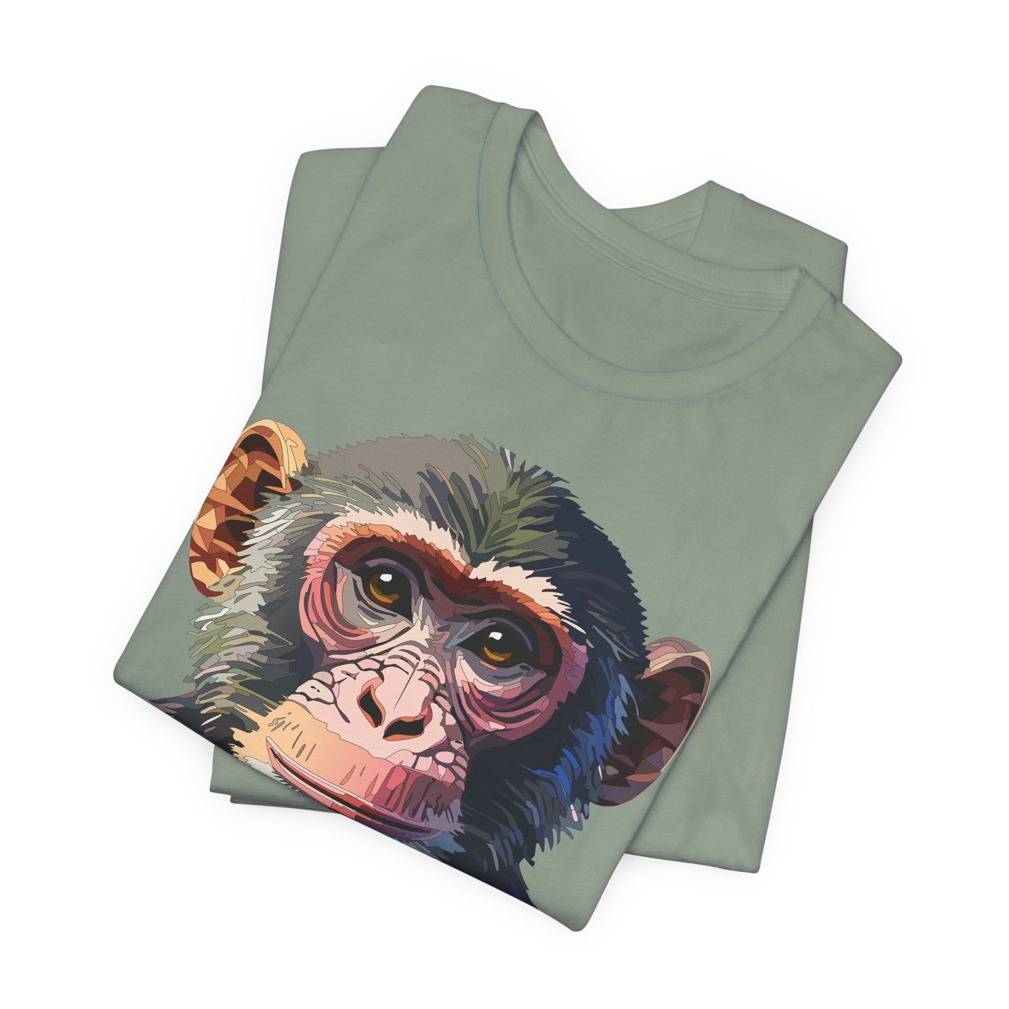 Unisex Animal Shirt, Tee Shirt with Animals, Art Design Tee Shirt, Wild Animals Shirt