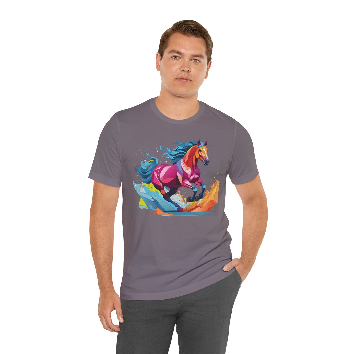 Unisex Animal Shirt, Tee Shirt with Animals, Art Design Tee Shirt, Wild Animals Shirt