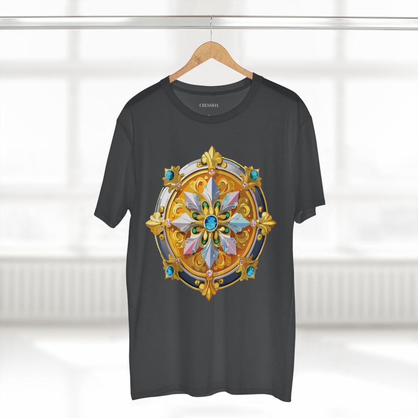 Medallion Shirt, Shirt with Medallion, Tee Shirt with Medal