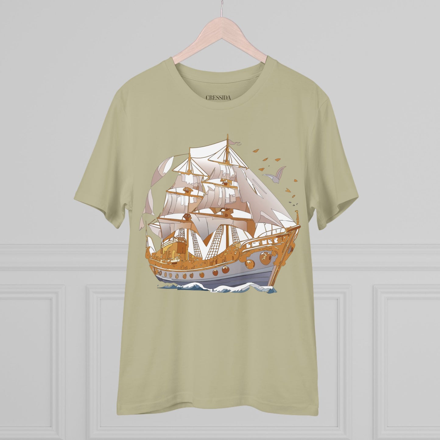 Organic T-shirt with Ship