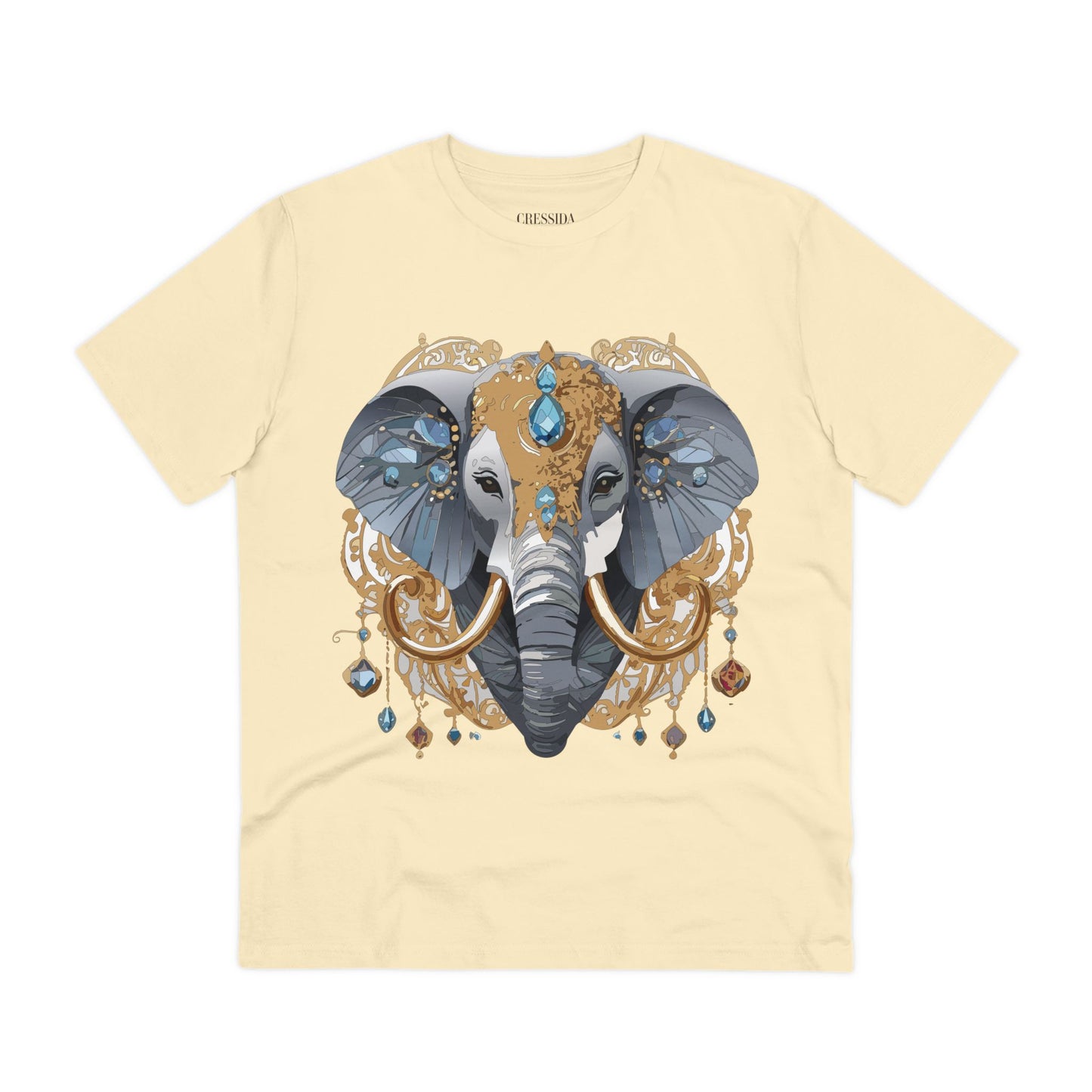 Organic T-shirt with Animals - Elephant