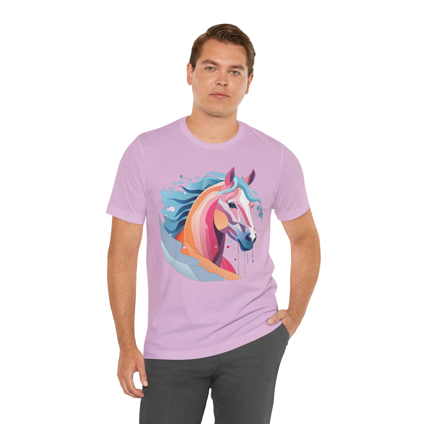 Unisex Animal Shirt, Tee Shirt with Animals, Art Design Tee Shirt, Wild Animals Shirt