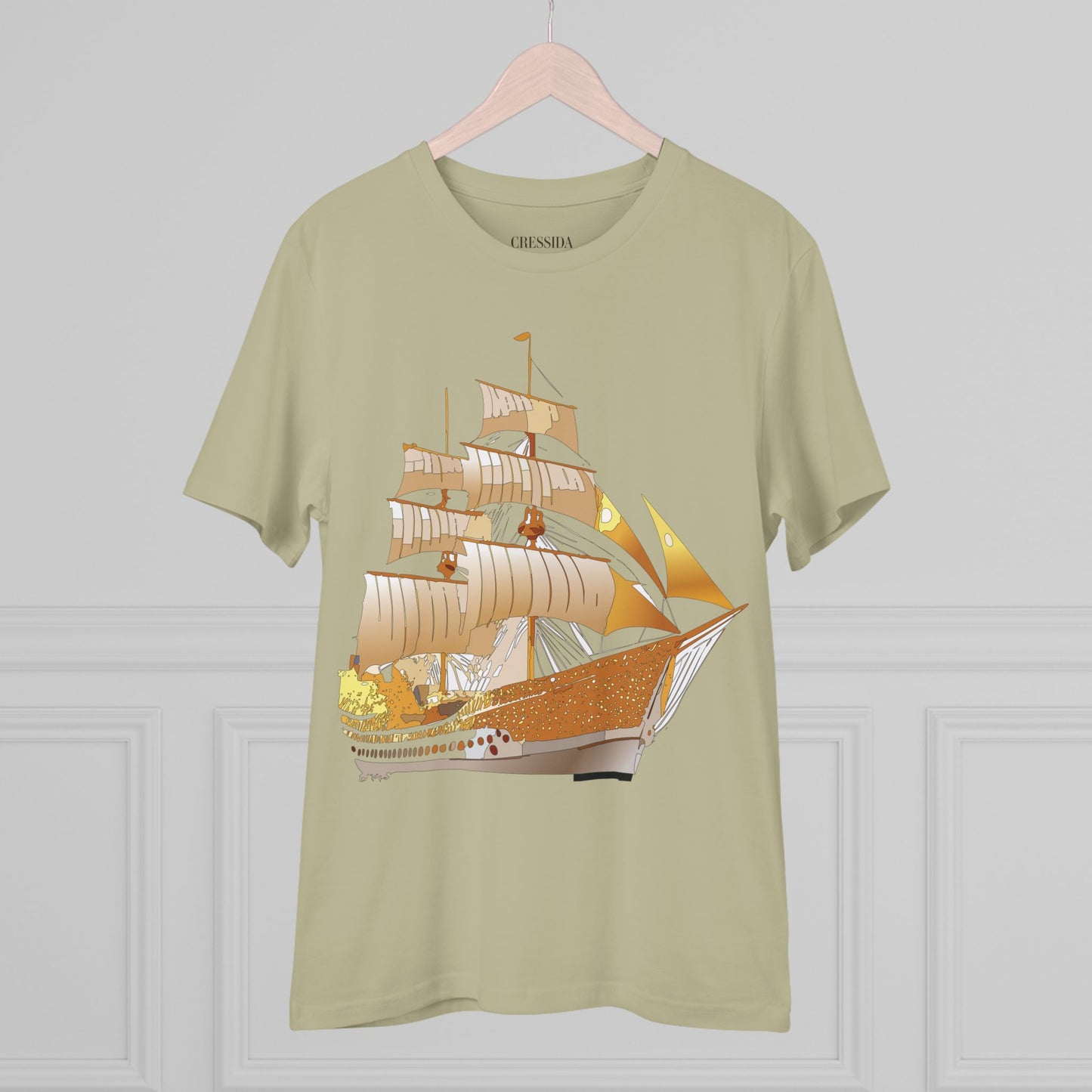 Organic T-shirt with Ship