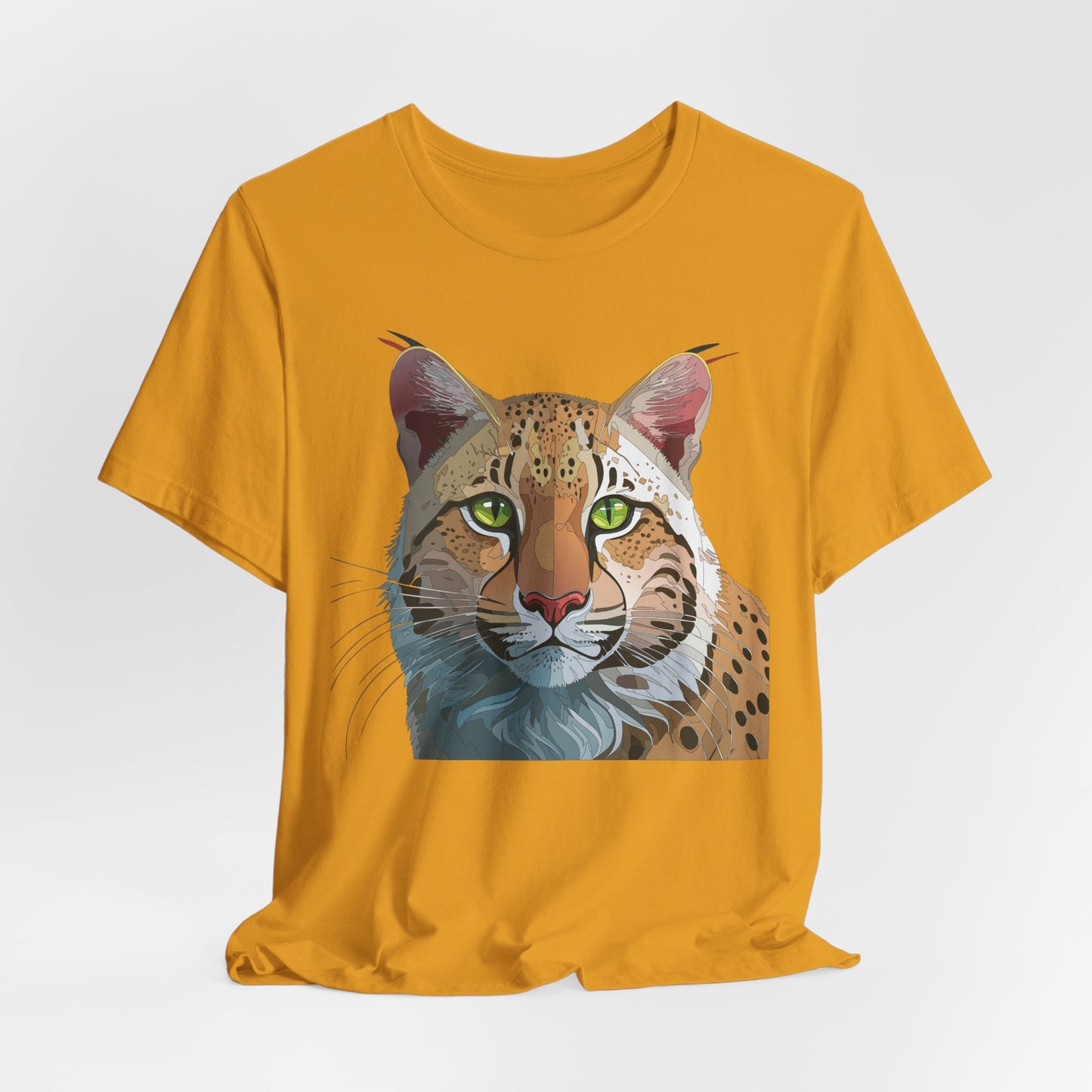 Unisex Animal Shirt, Tee Shirt with Animals, Art Design Tee Shirt, Wild Animals Shirt