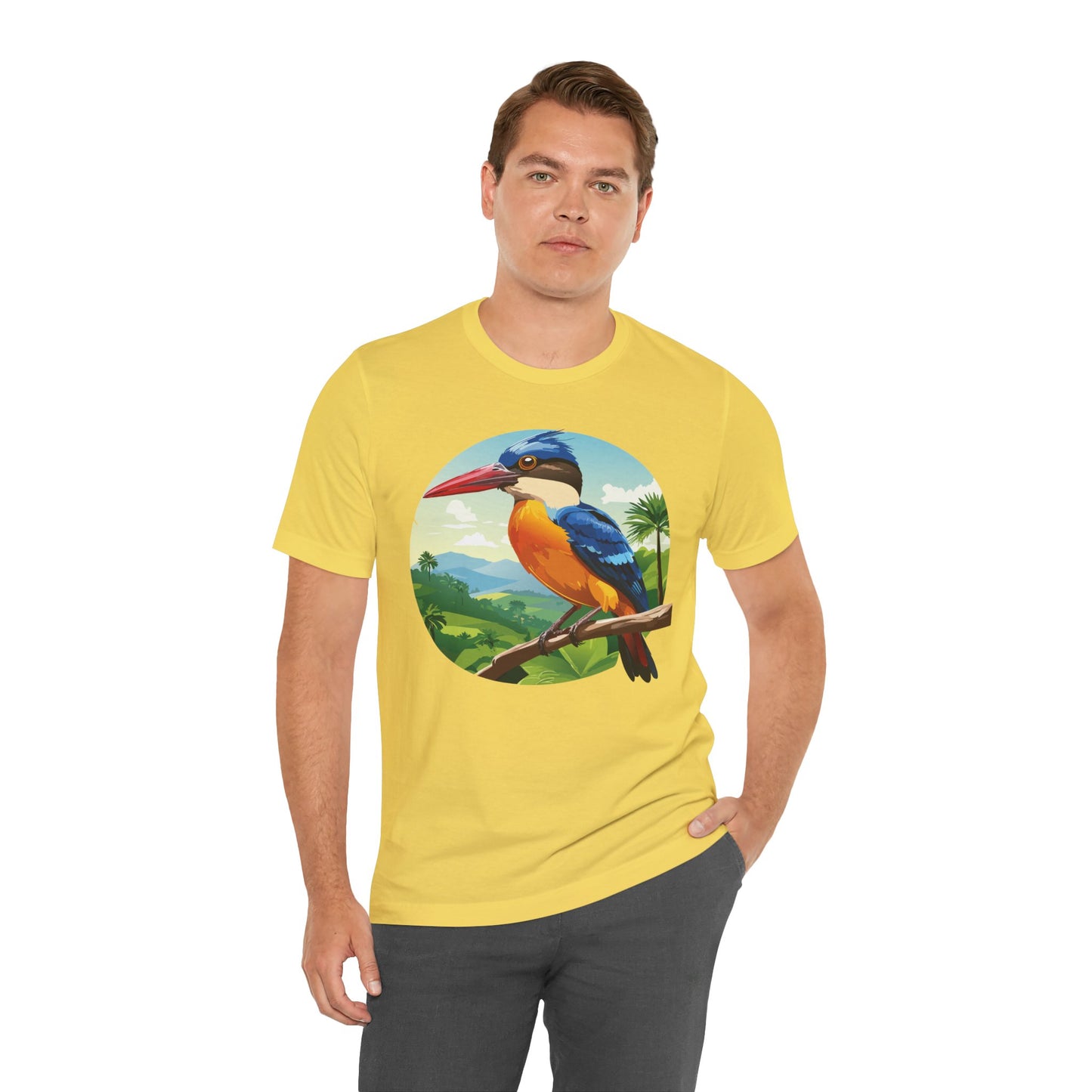 Unisex Animal Shirt, Tee Shirt with Animals, Art Design Tee Shirt, Wild Animals Shirt