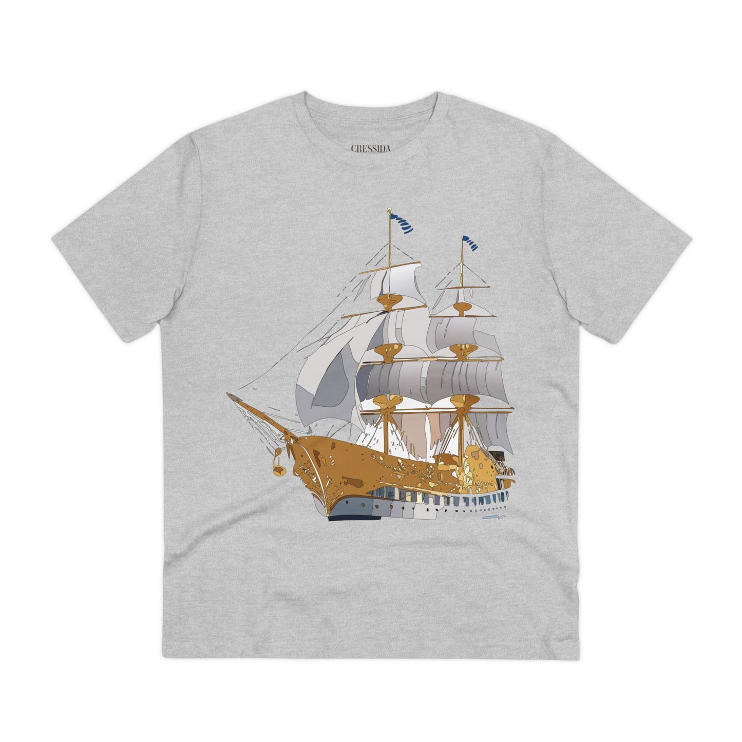 Organic T-shirt with Ship