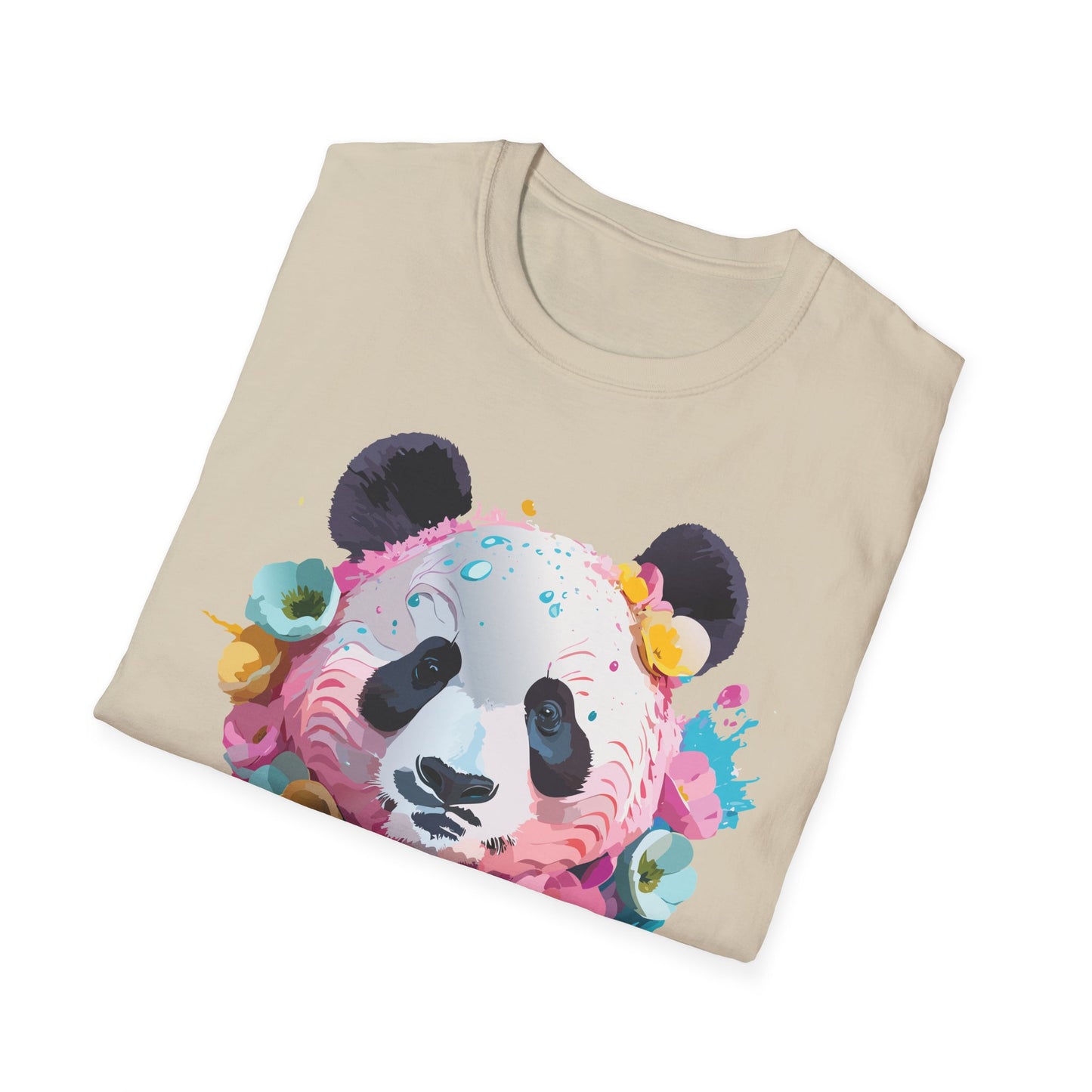 Panda Shirt, T Shirt with Panda, Animal Shirt, Tee Shirt with Animals