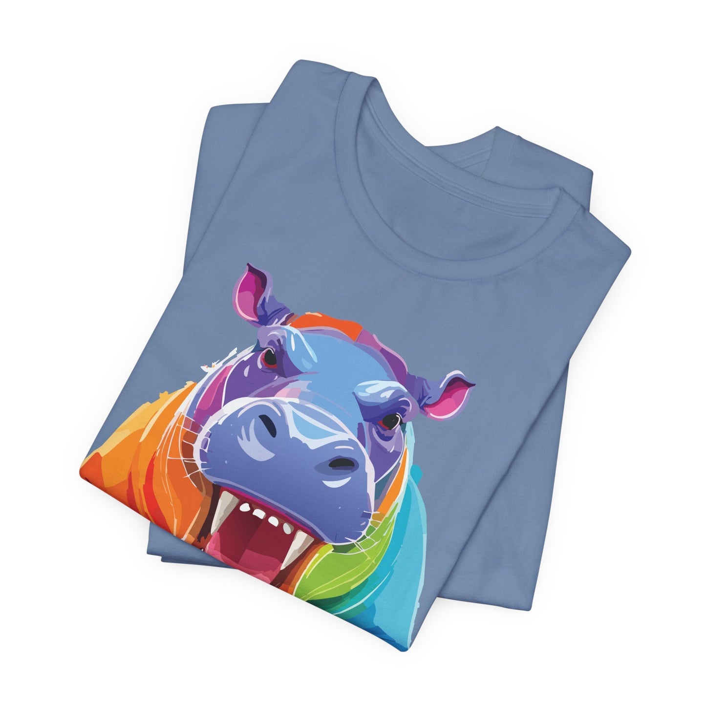 Unisex Animal Shirt, Tee Shirt with Animals, Art Design Tee Shirt, Wild Animals Shirt