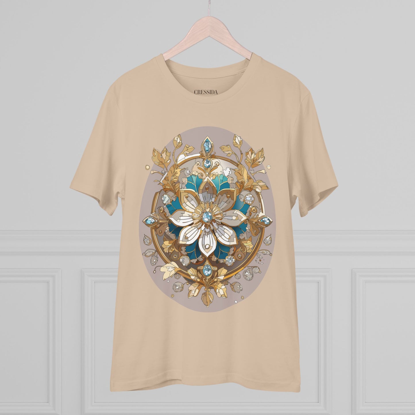 Organic T-shirt with Flower