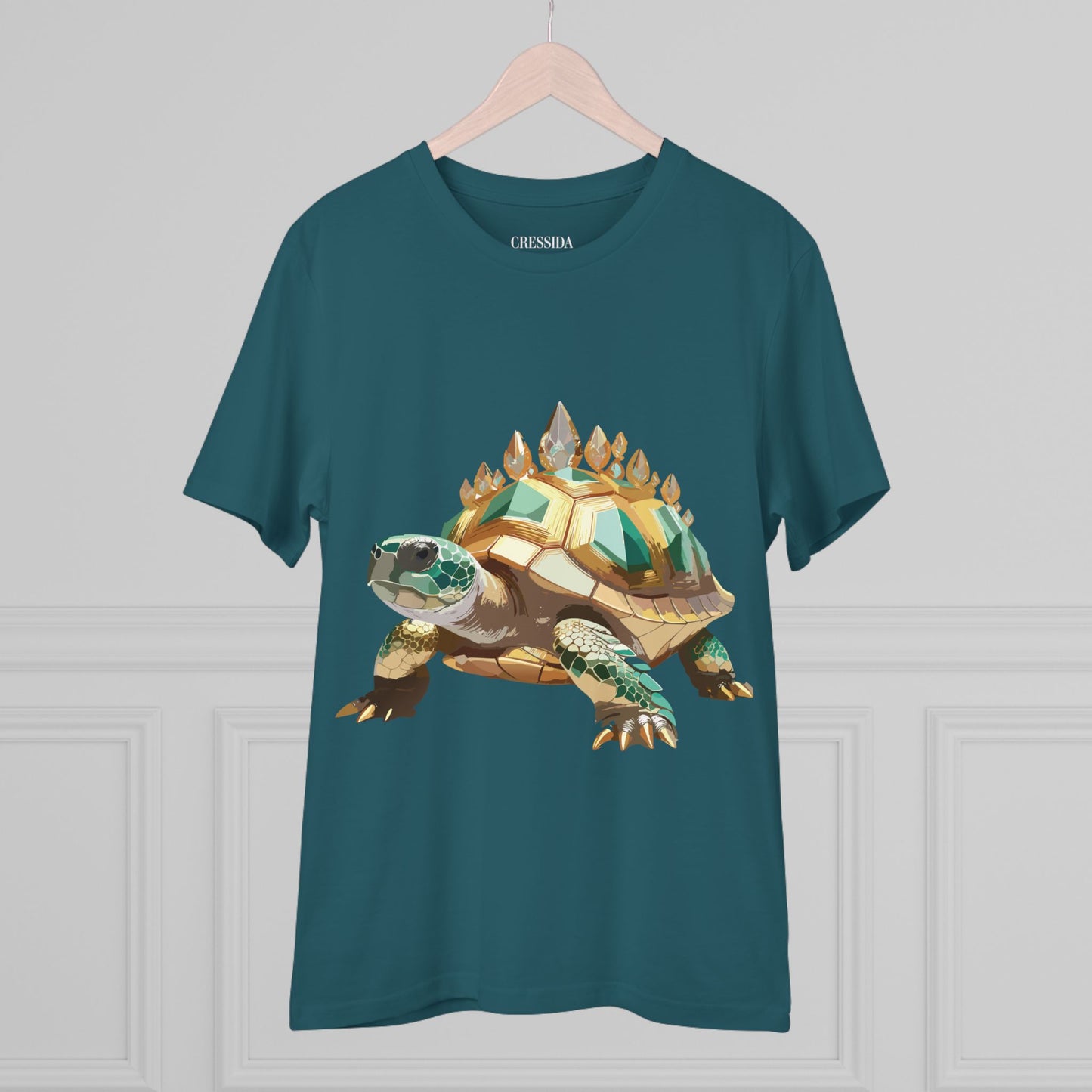 Organic T-shirt with Animals - Turtle