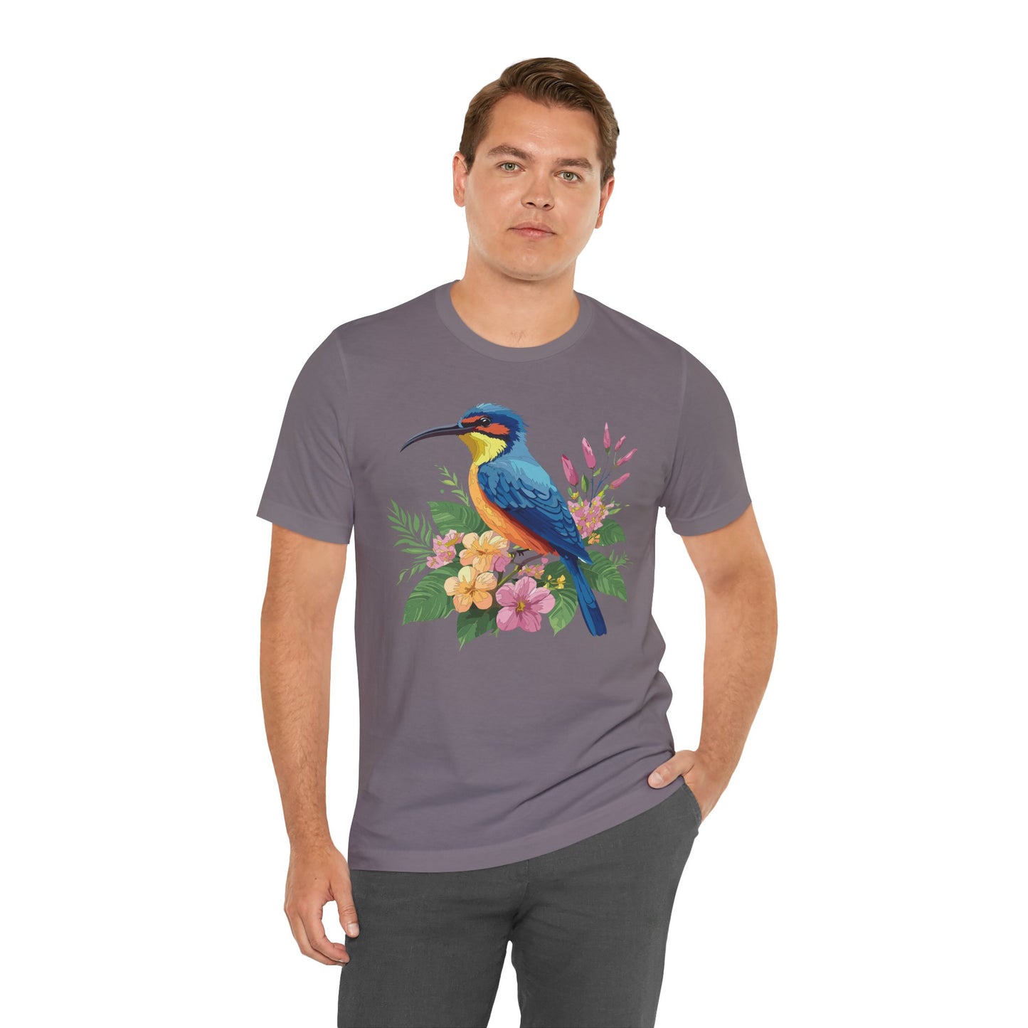 Unisex Animal Shirt, Tee Shirt with Animals, Art Design Tee Shirt, Wild Animals Shirt